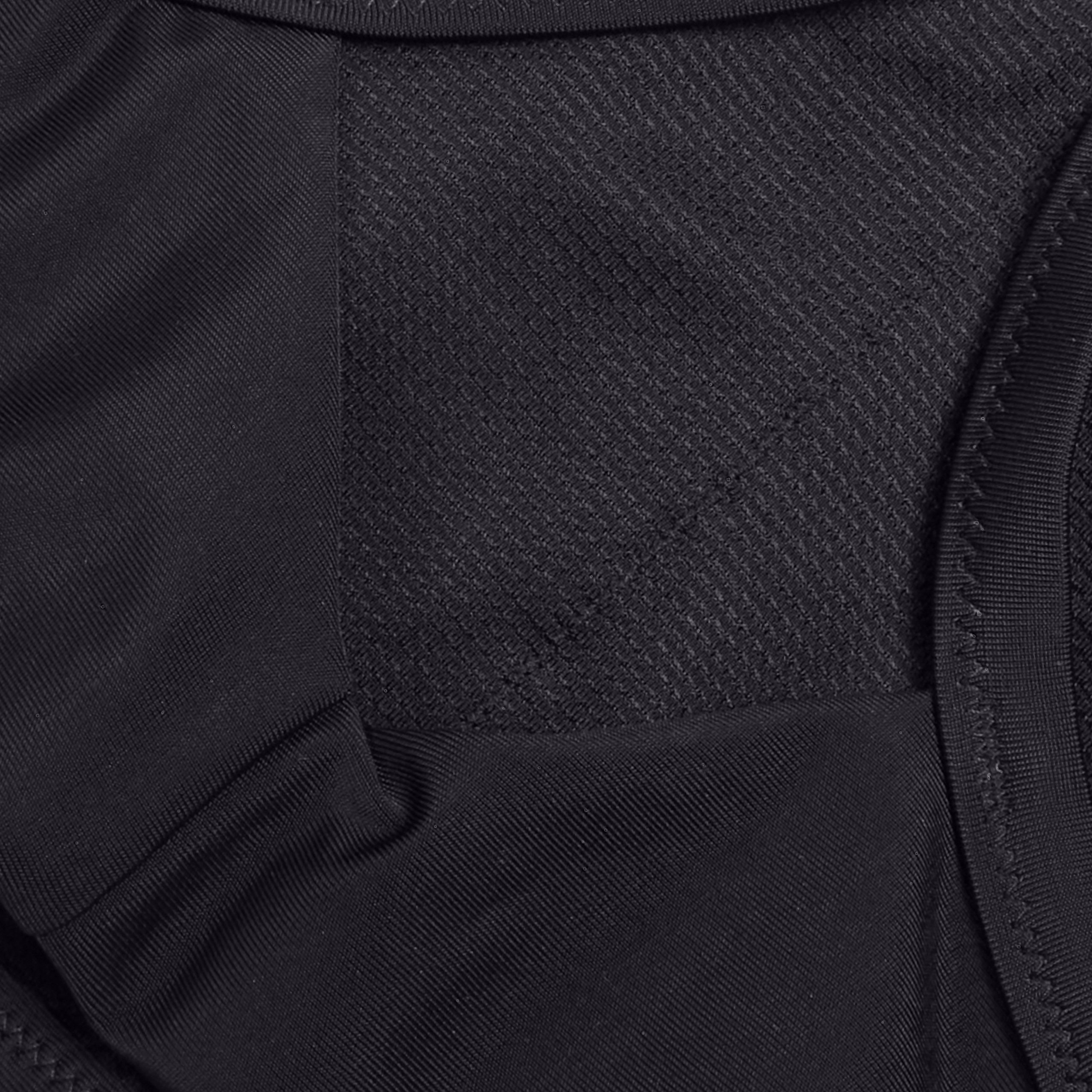 Women's Women's Racerback Crop Top Black - Image 6