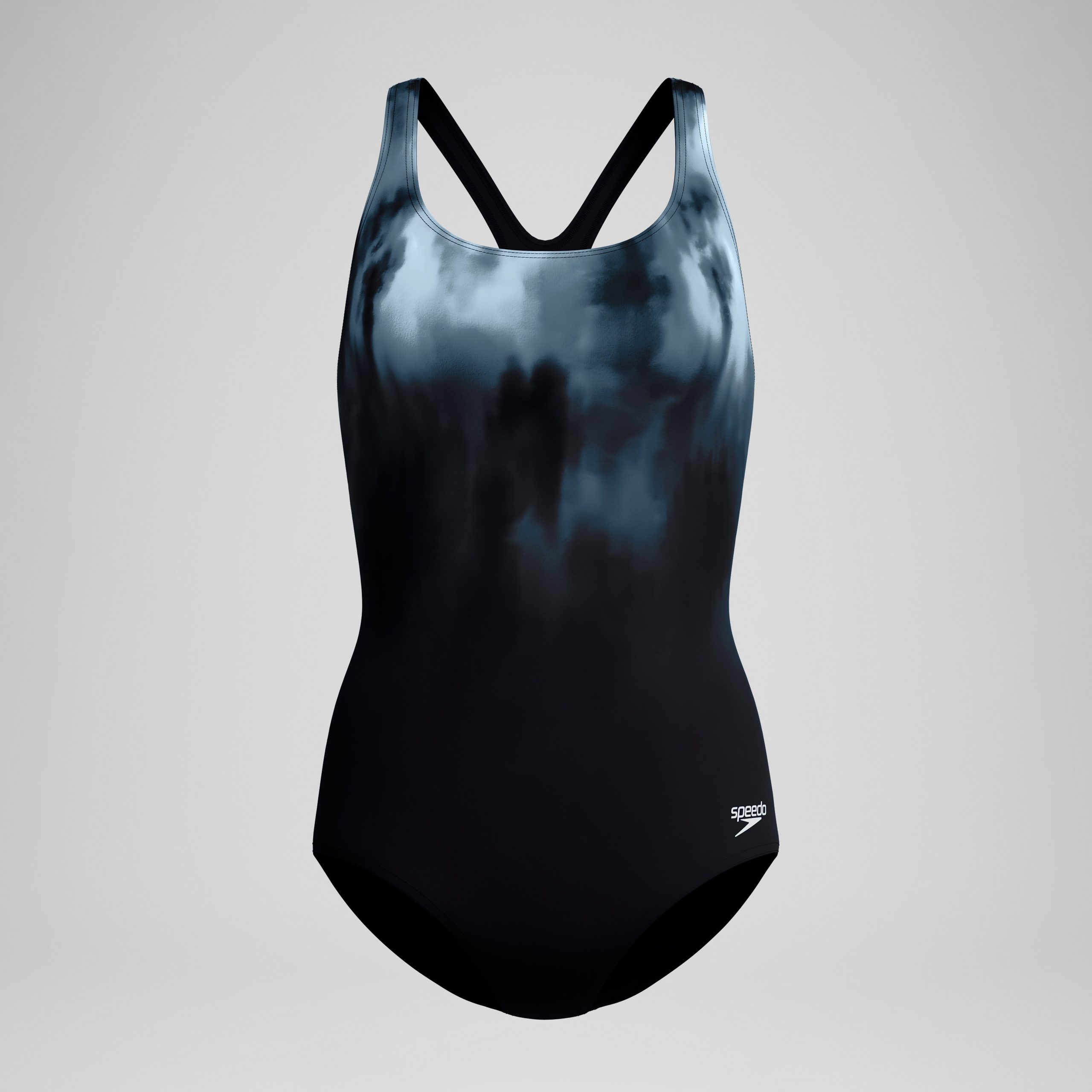Women's Ombre Ultraback One Piece Grey/Black - Image 4