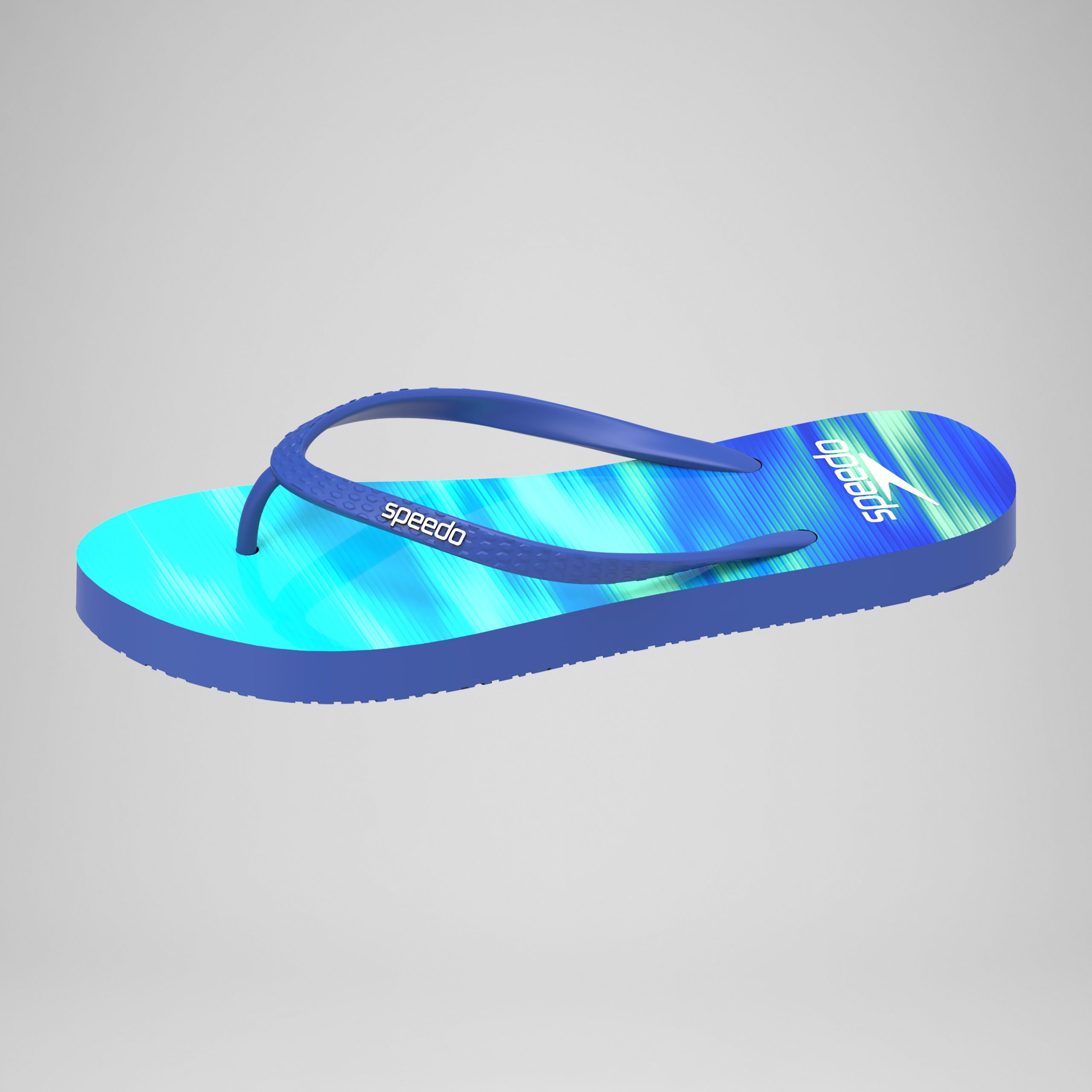 Men's Speedo Flip Flops Blue - Image 3
