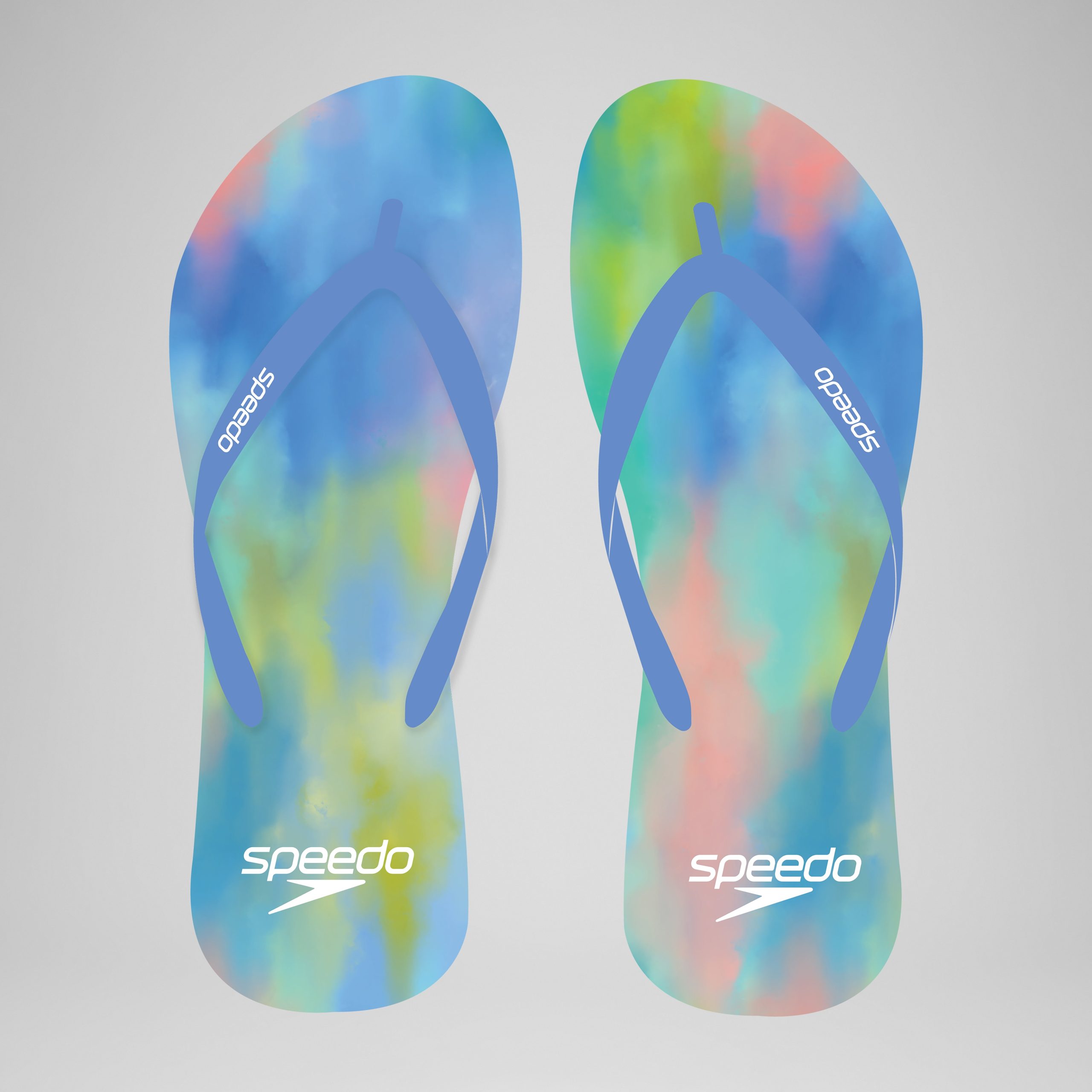Women's Speedo Flip Flops Blue