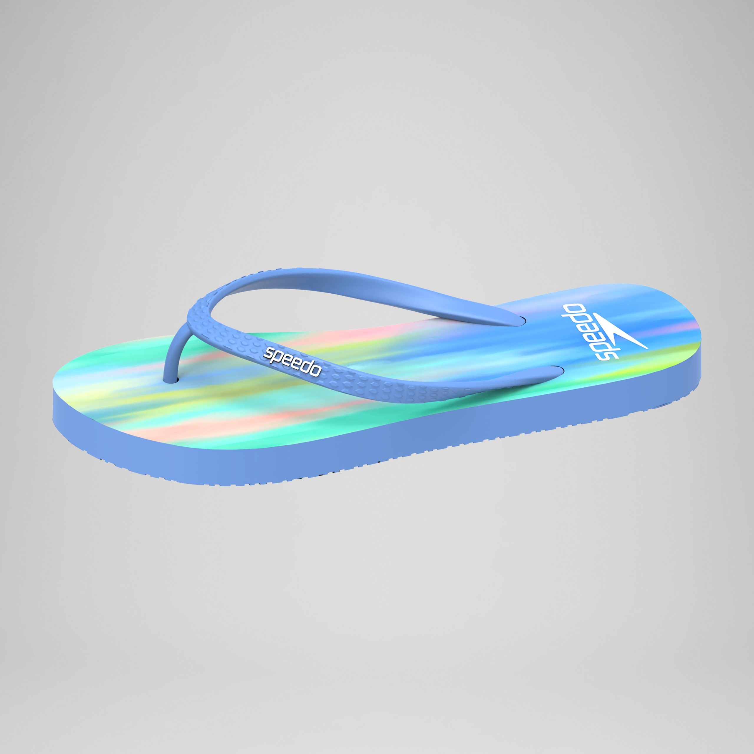 Women's Speedo Flip Flops Blue - Image 3