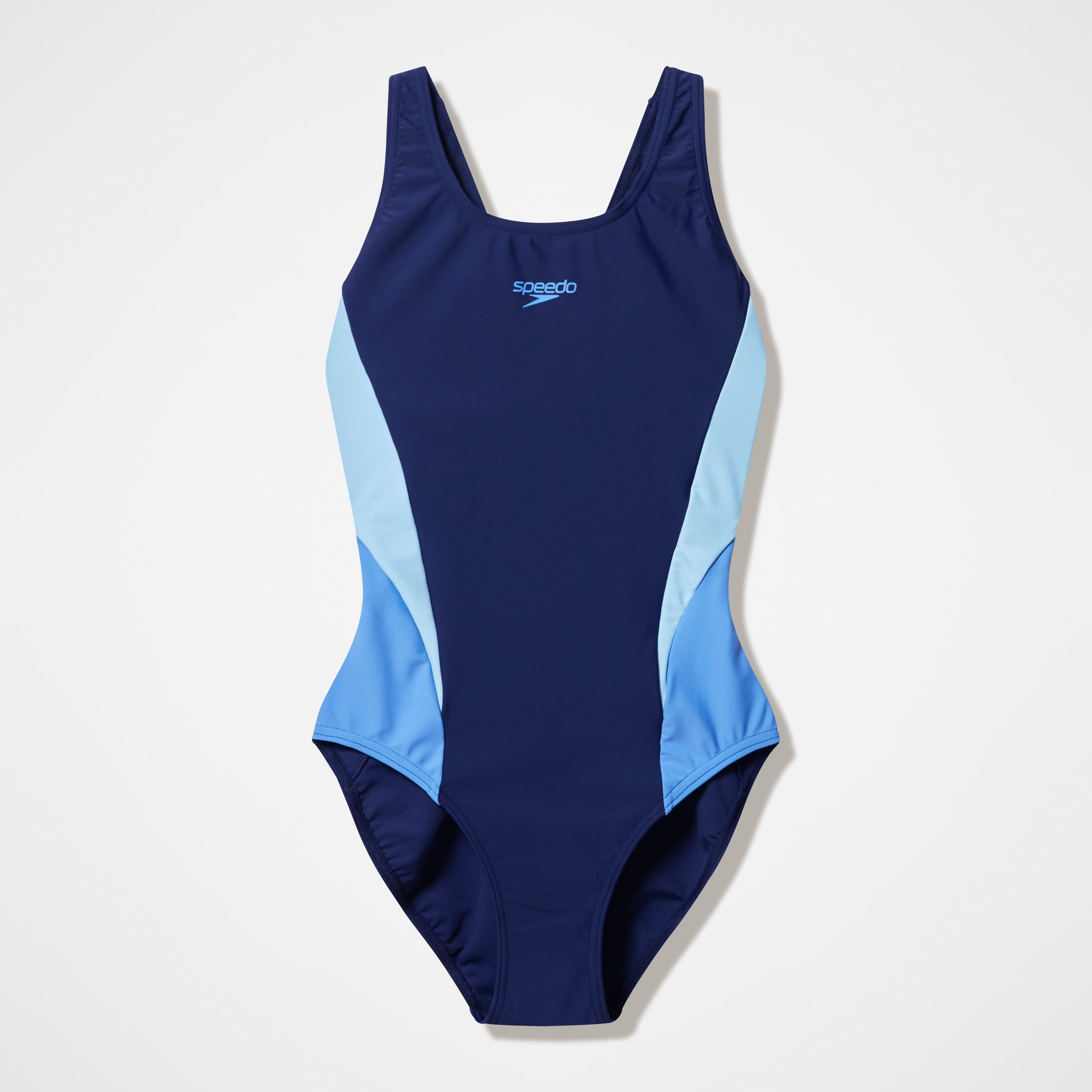 Women's Colorblock Muscleback One Piece Navy/Blue
