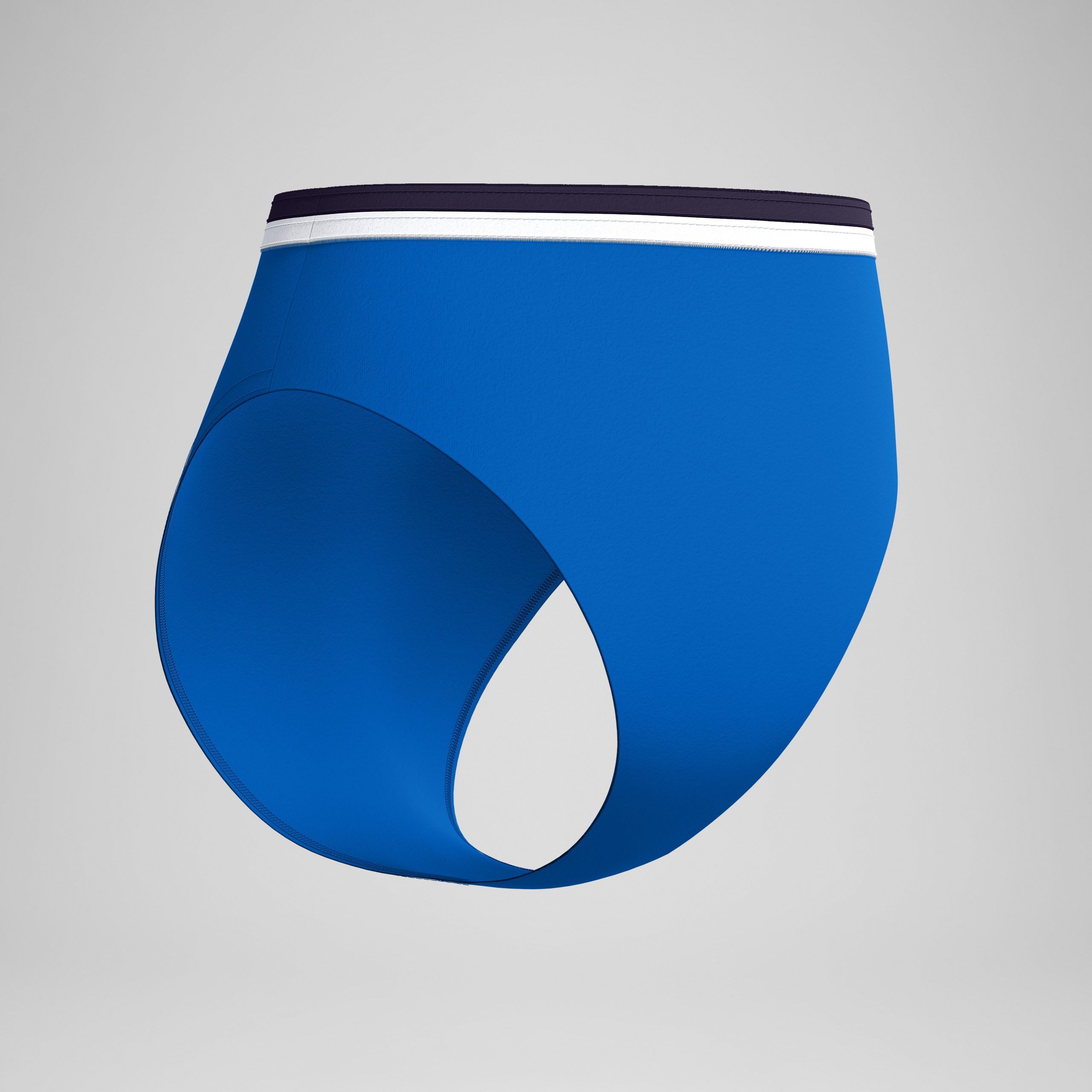 Women's Jetstream Bikini Bottom Blue/White - Image 5