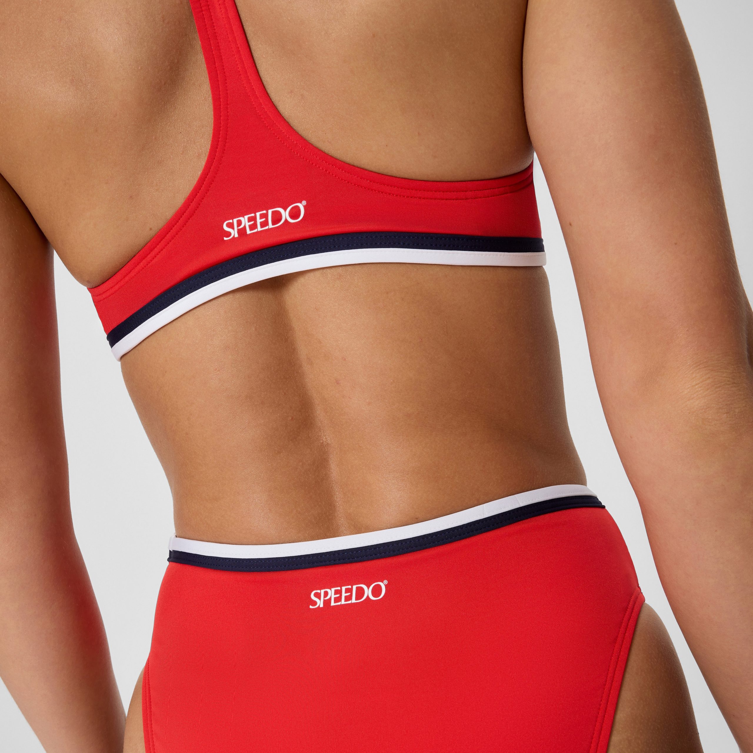 Women's Jetstream Bikini Bottom Red/White - Image 8
