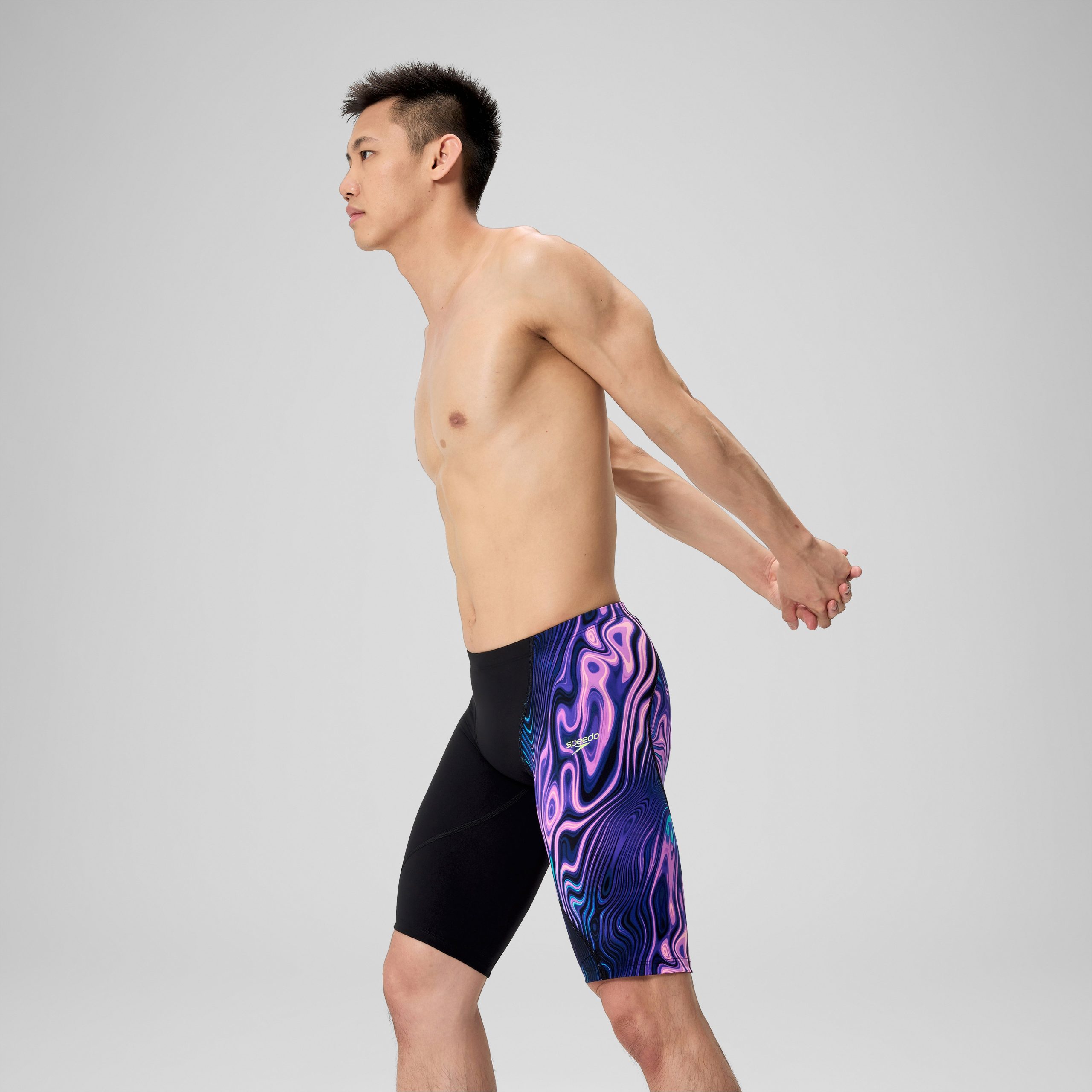 Men's Fastskin LZR Pro 2.0 Jammer Black/Pink - Image 2