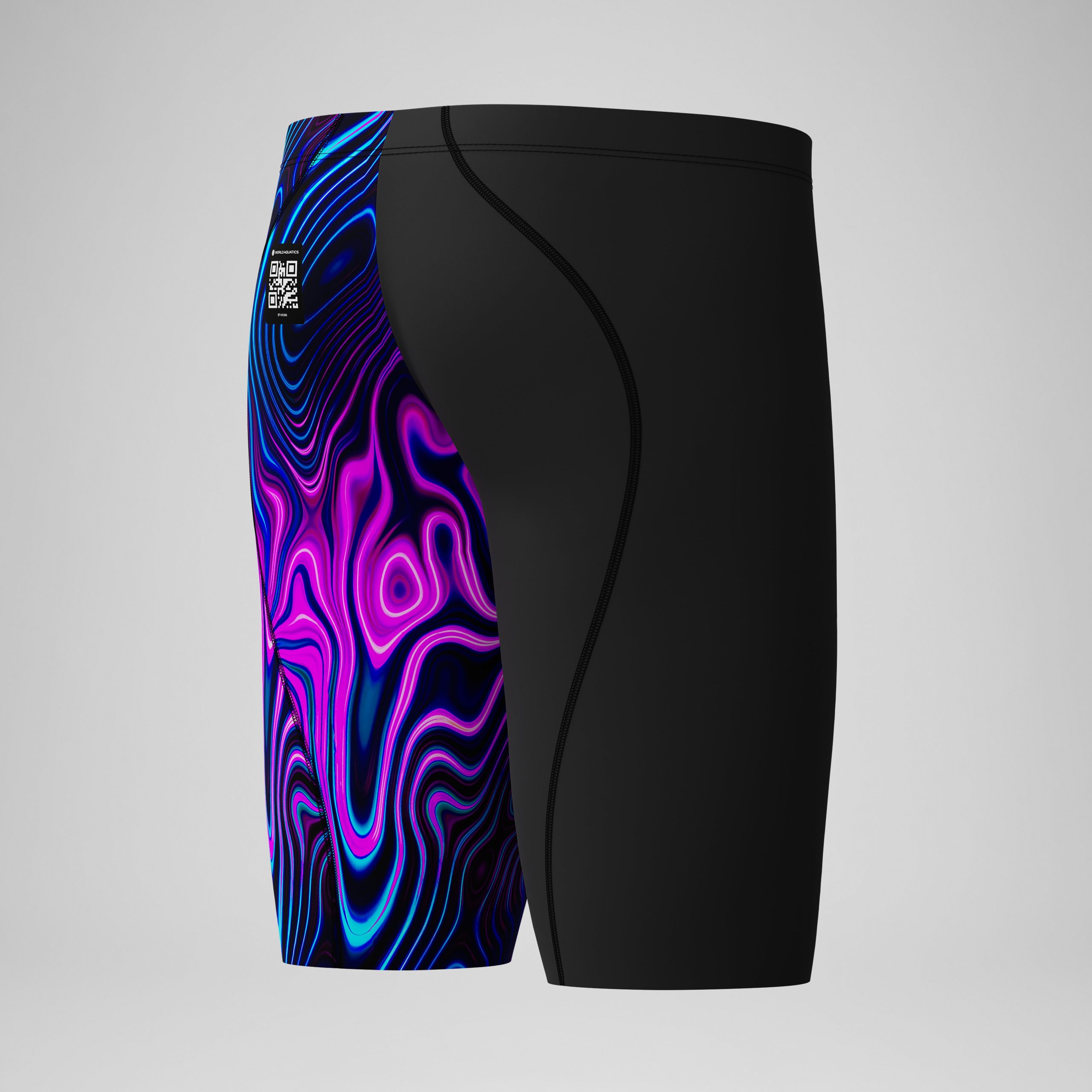 Men's Fastskin LZR Pro 2.0 Jammer Black/Pink - Image 7