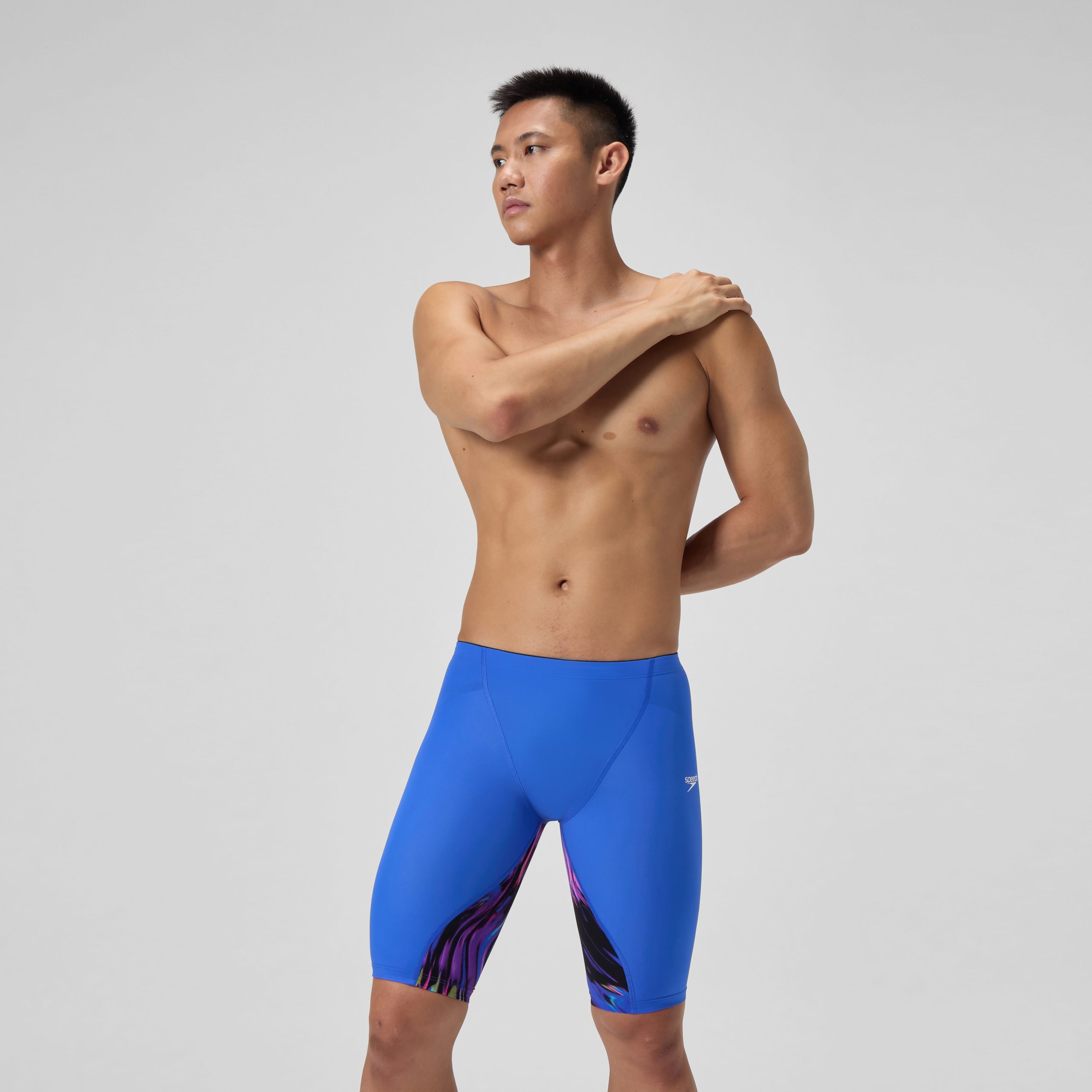 Men's Fastskin LZR Pro 2.0 Printed Jammer Blue - Image 2