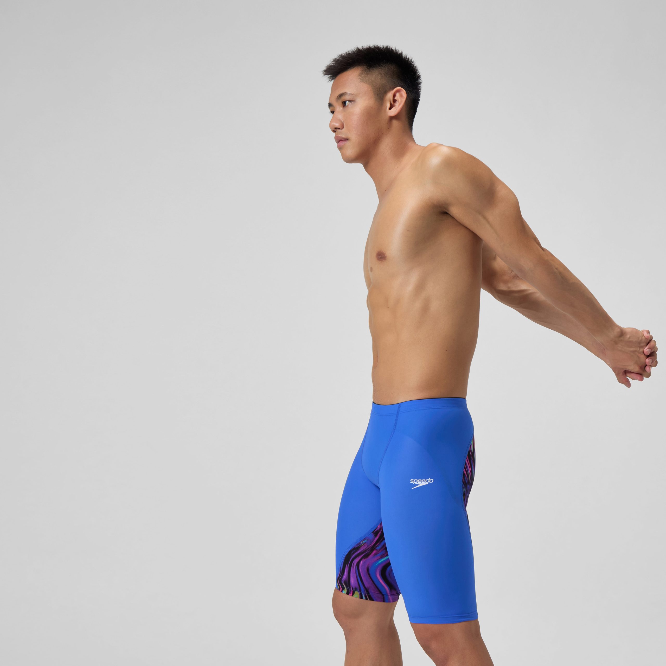 Men's Fastskin LZR Pro 2.0 Printed Jammer Blue - Image 3