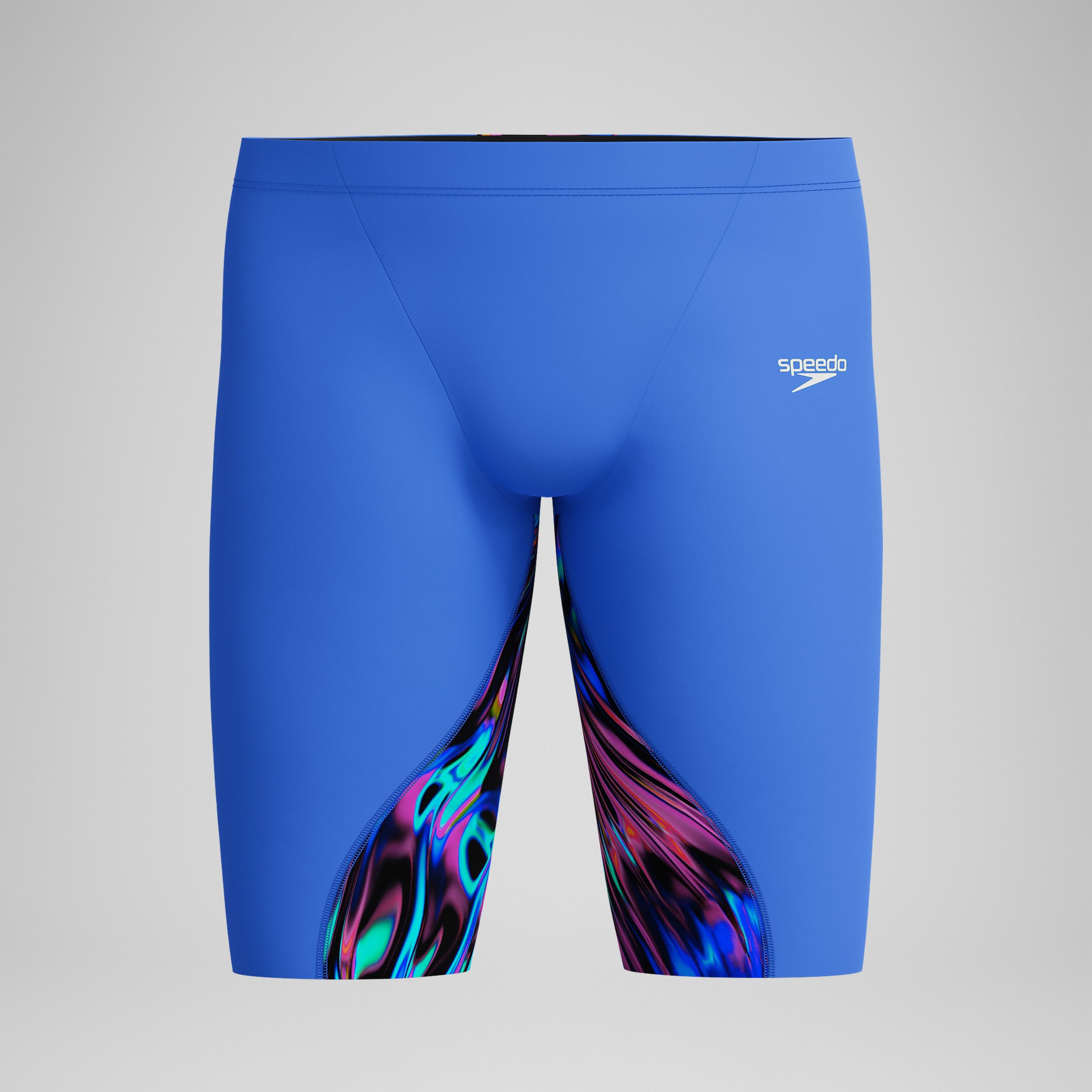 Men's Fastskin LZR Pro 2.0 Printed Jammer Blue - Image 5
