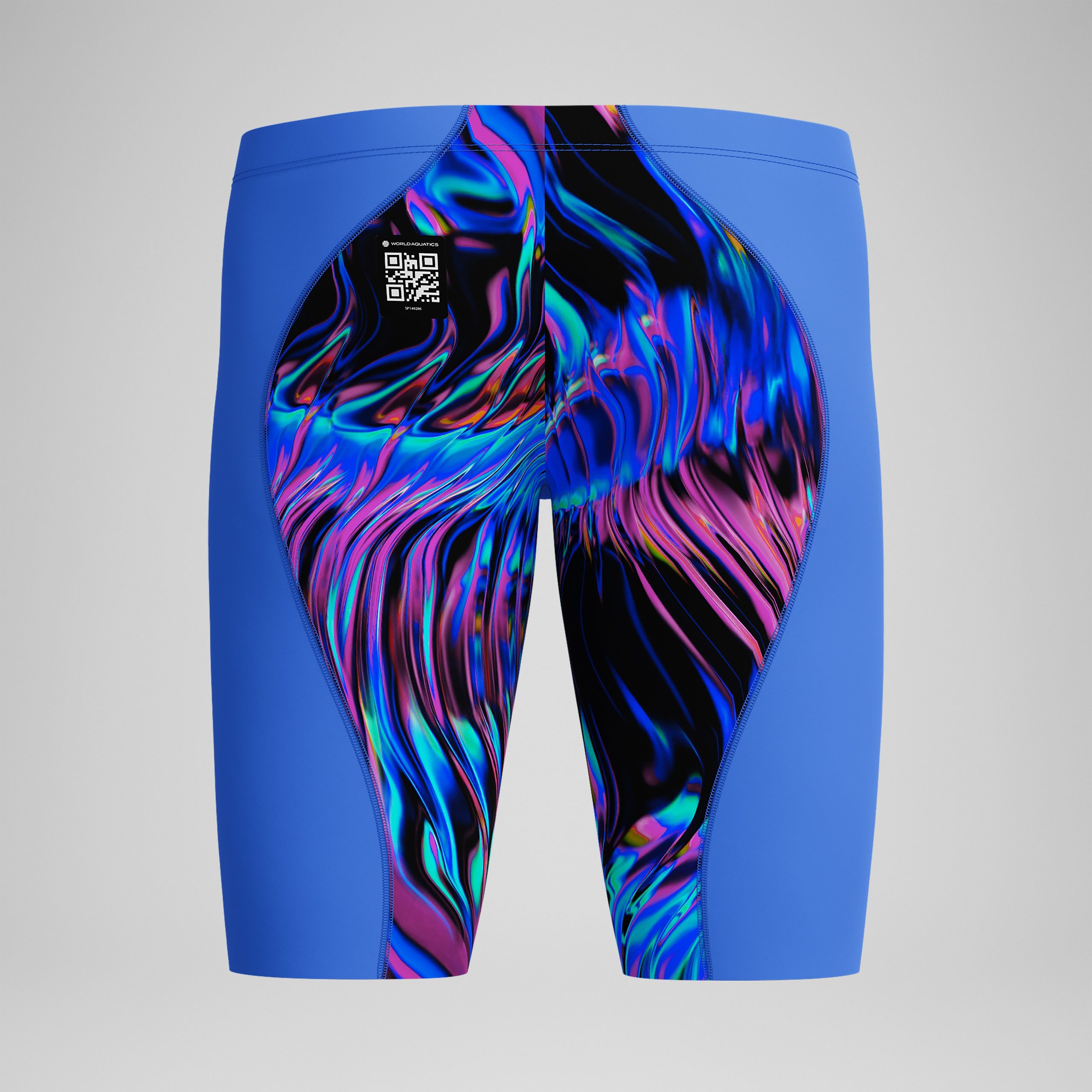Men's Fastskin LZR Pro 2.0 Printed Jammer Blue - Image 7