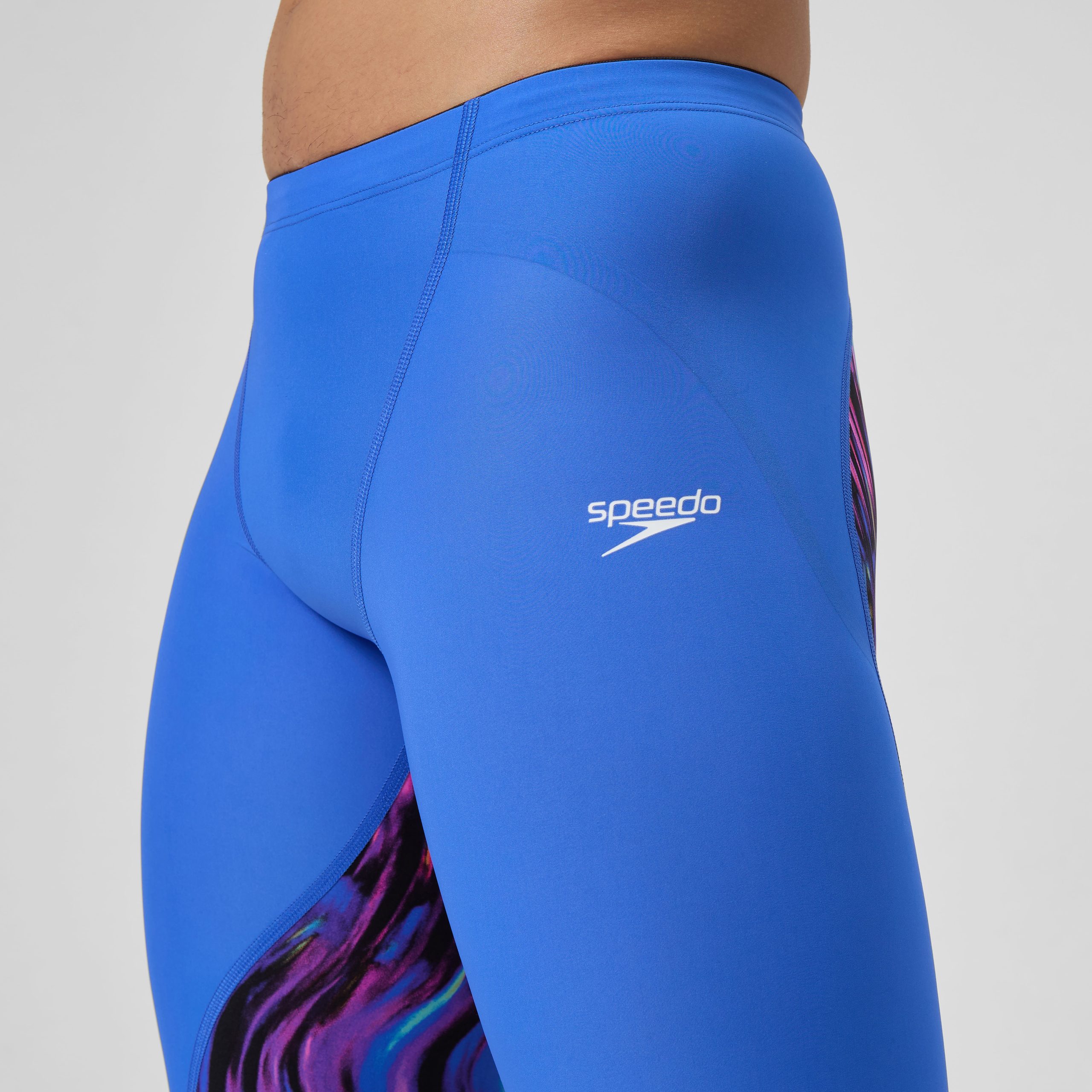 Men's Fastskin LZR Pro 2.0 Printed Jammer Blue - Image 9