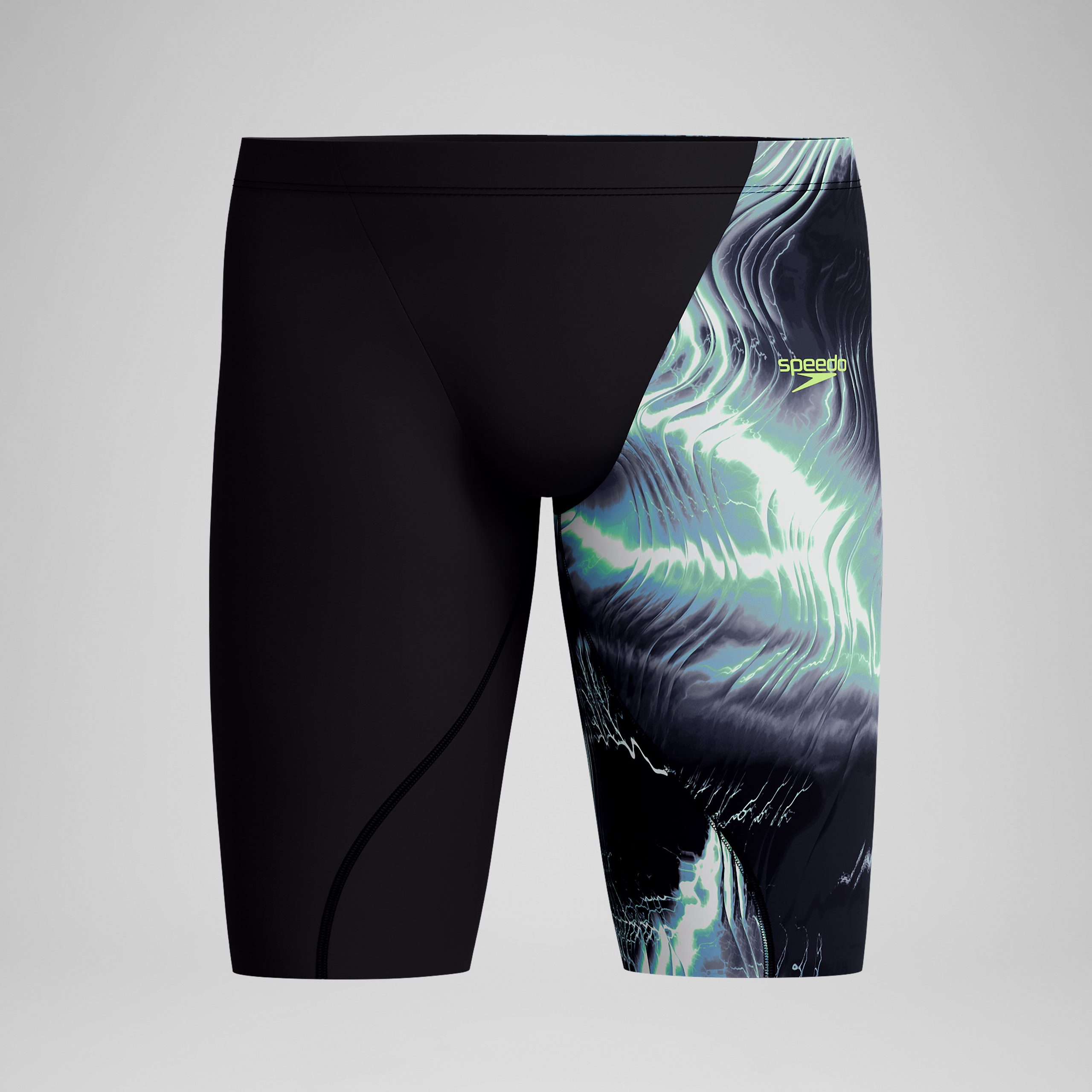 Men's Fastskin LZR Pro 2.0 Jammer Black/Grey - Image 5