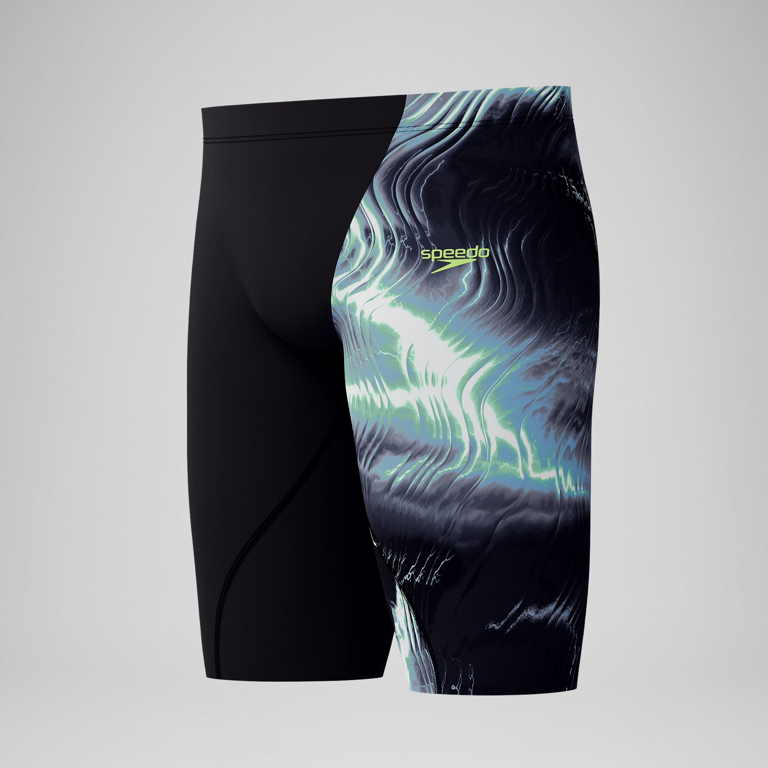 Men's Fastskin LZR Pro 2.0 Jammer Black/Grey - Image 8