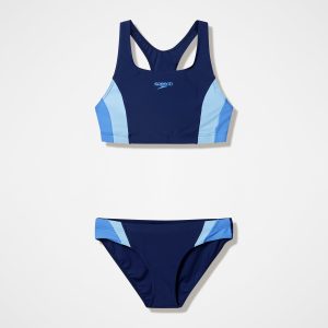 Women's Colorblock Two Piece Navy/Blue