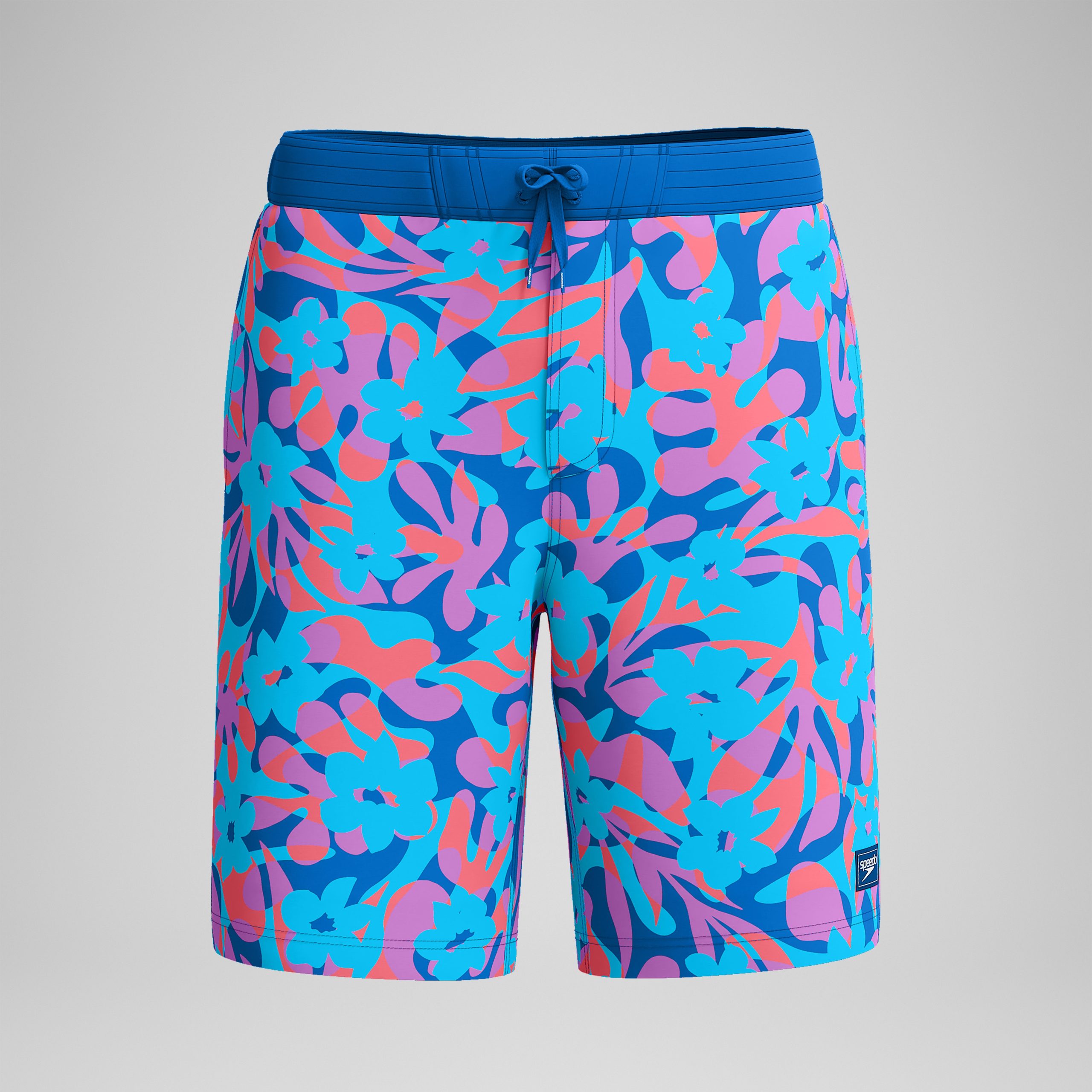 Men's Bondi Boardshort Blue/Pink - Image 5
