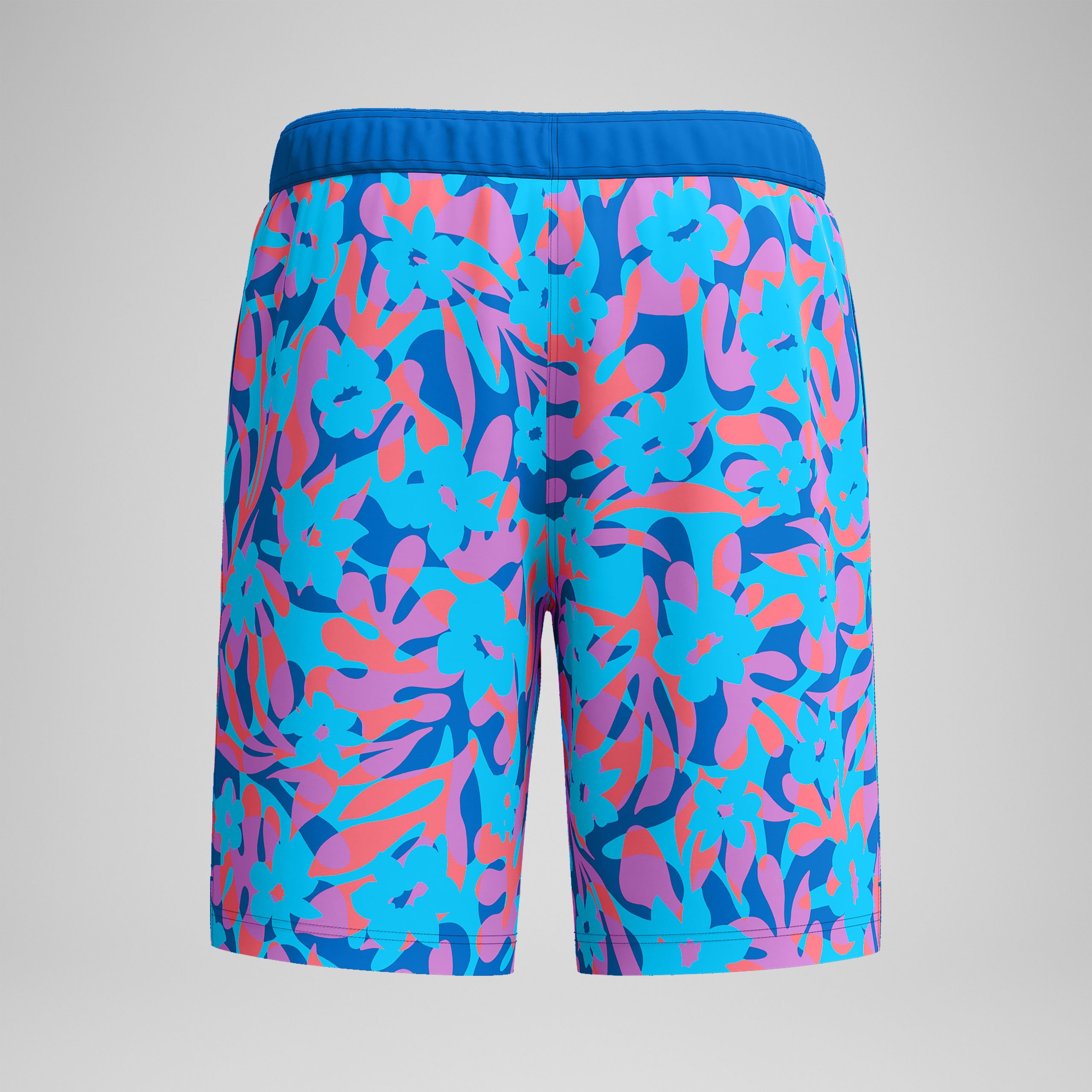 Men's Bondi Boardshort Blue/Pink - Image 7
