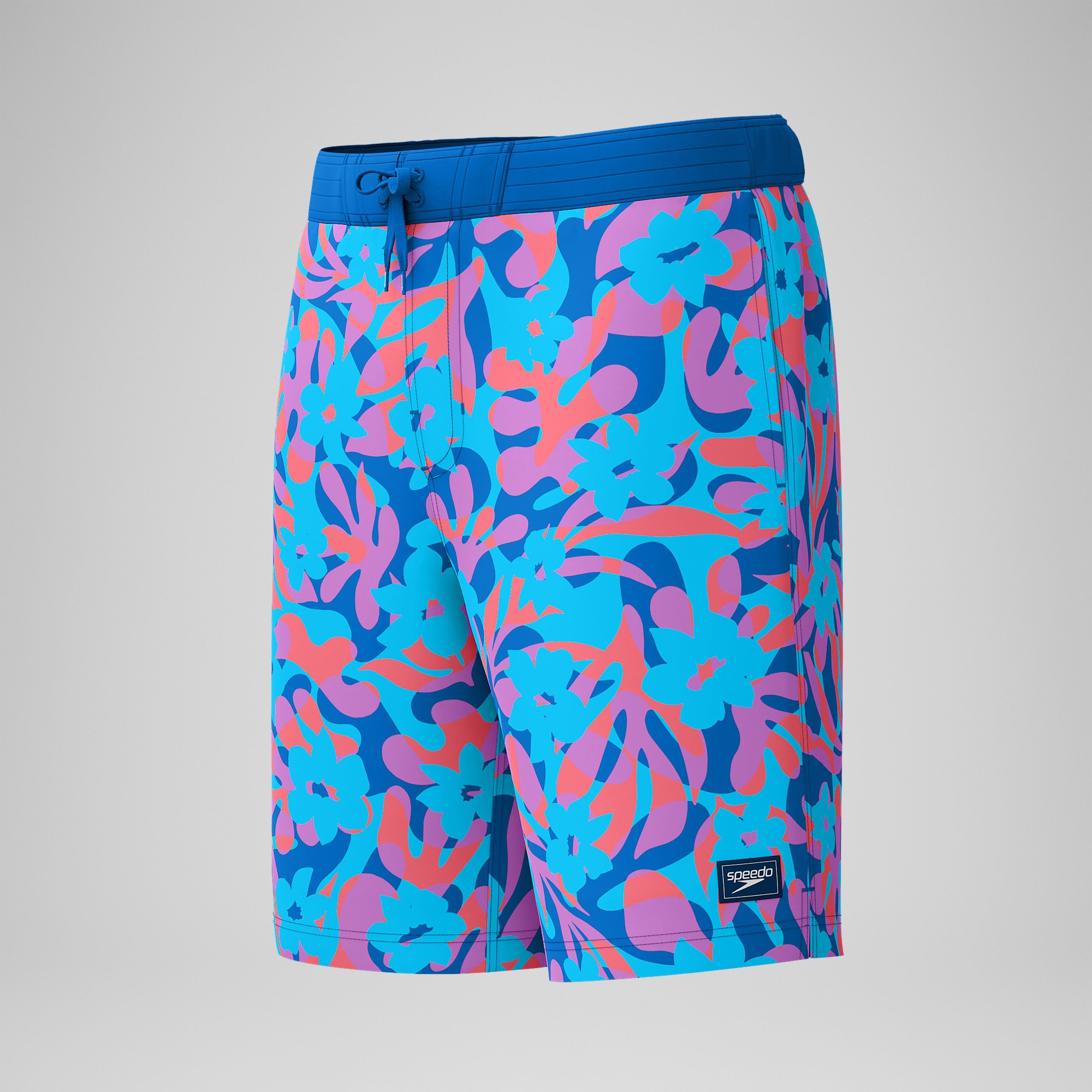 Men's Bondi Boardshort Blue/Pink - Image 8