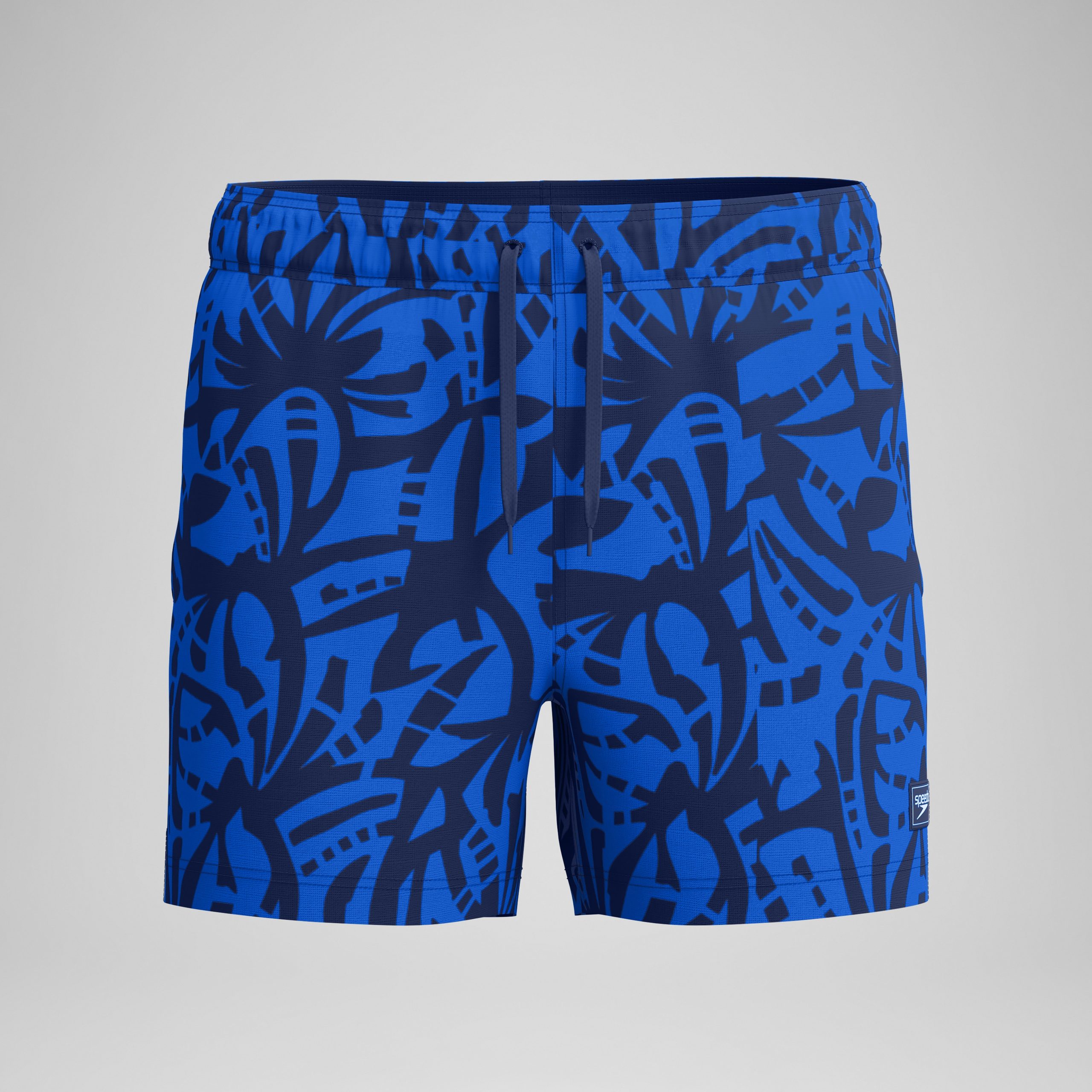 Men's Redondo Edge Printed Swim Shorts Navy/Blue - Image 4