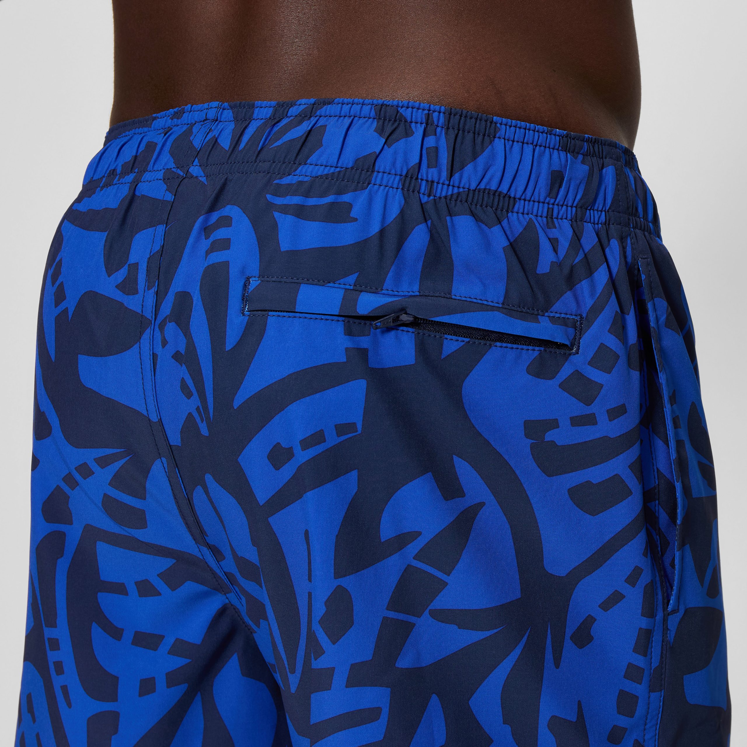 Men's Redondo Edge Printed Swim Shorts Navy/Blue - Image 8