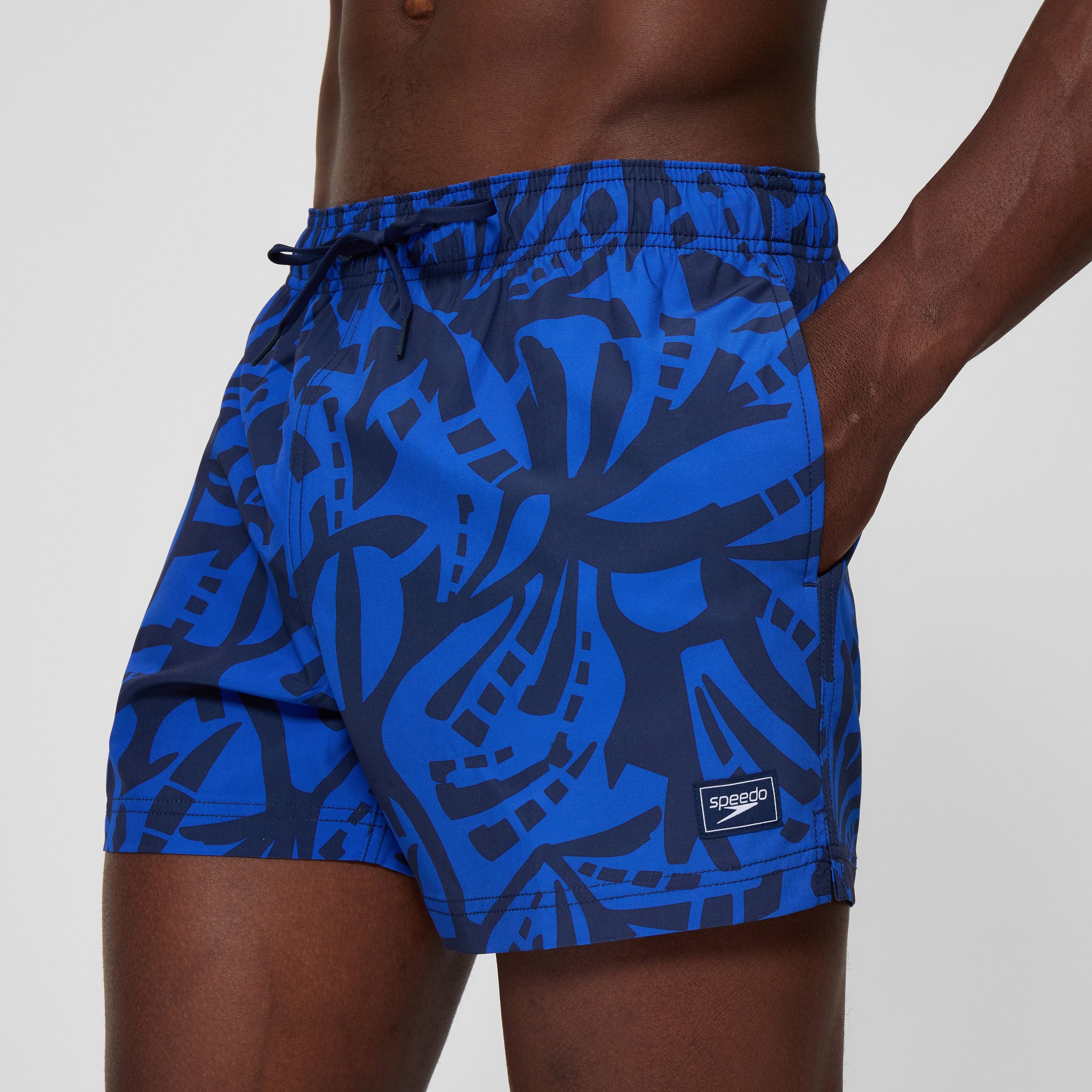 Men's Redondo Edge Printed Swim Shorts Navy/Blue - Image 9