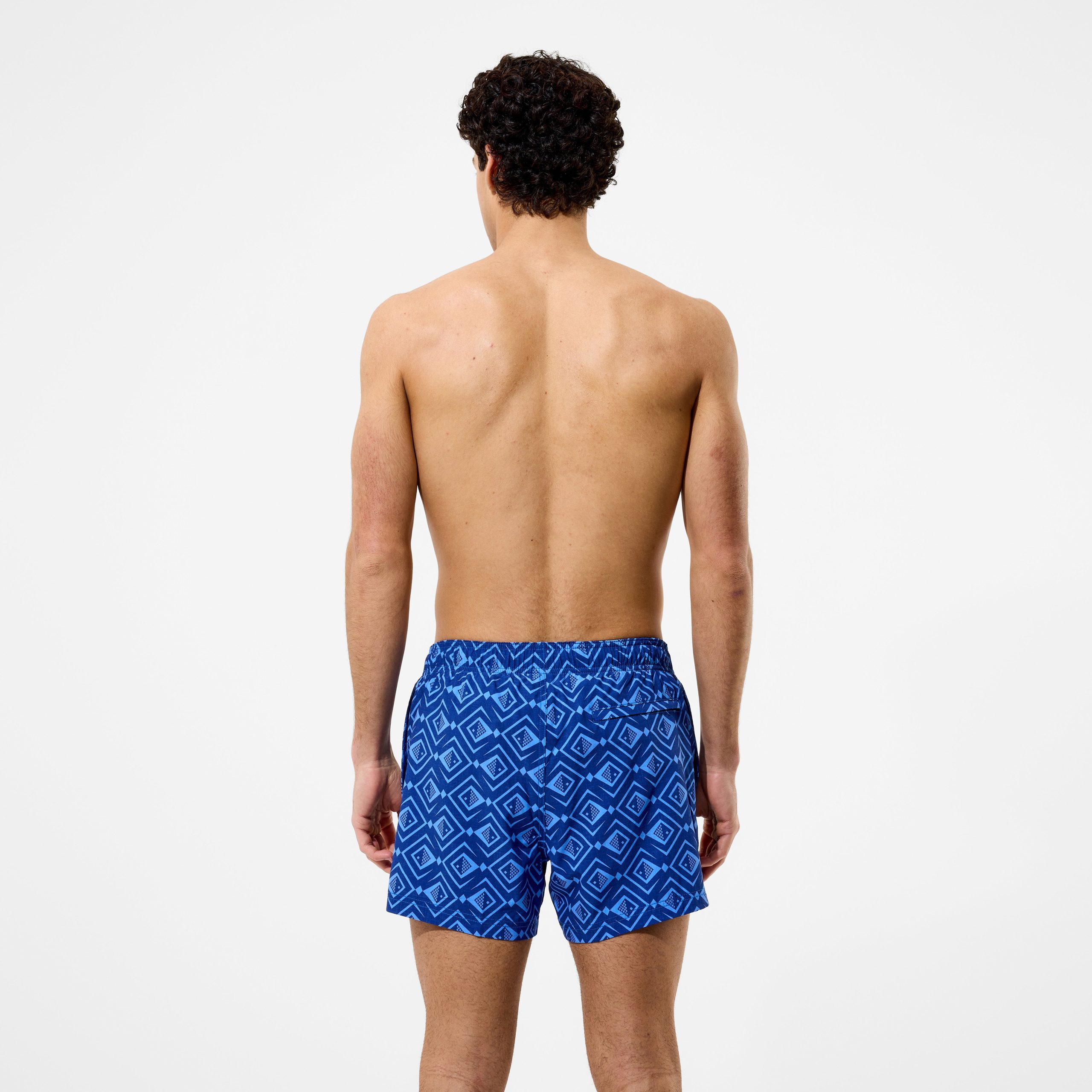 Men's Redondo Edge Printed Swim Shorts Navy - Image 3