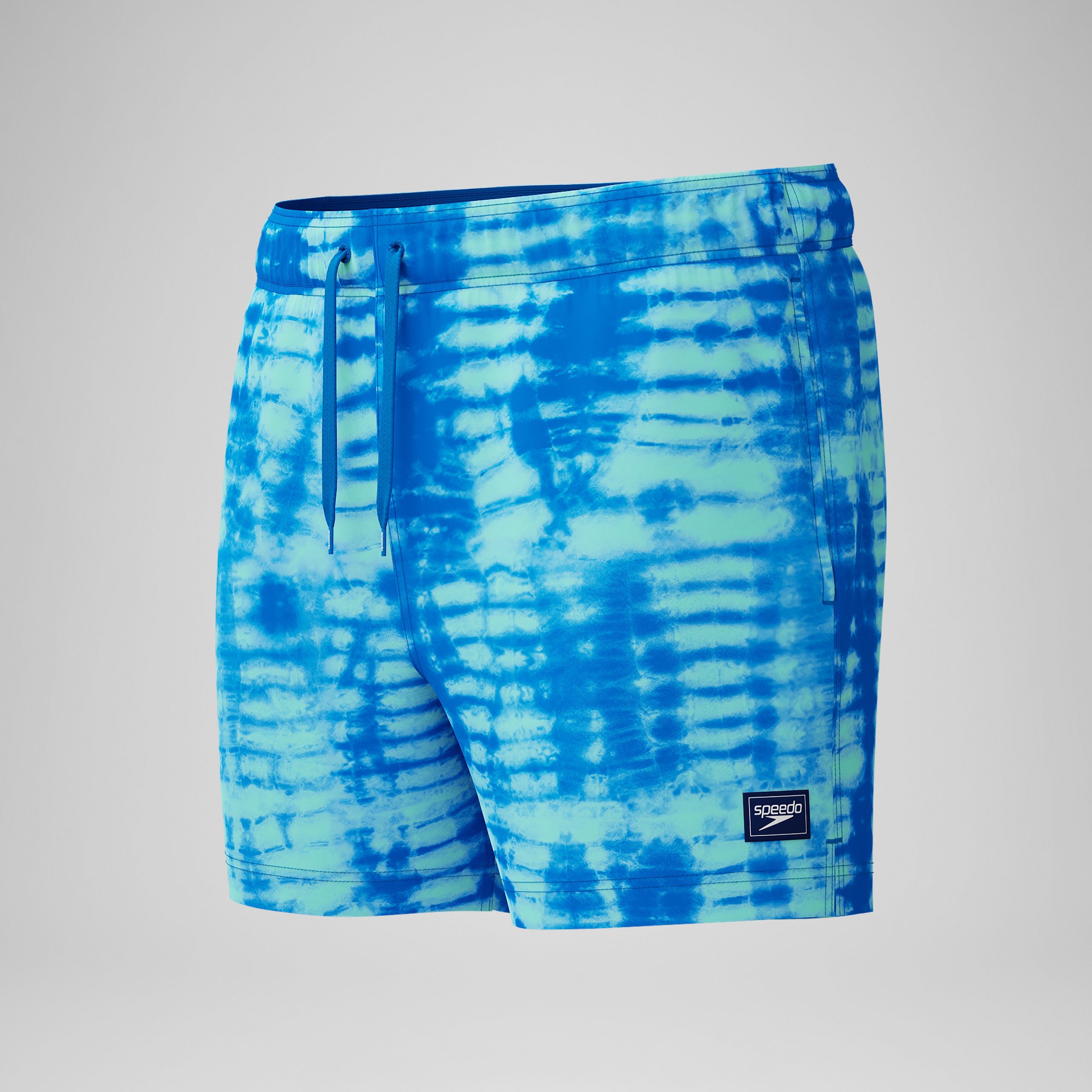 Men's Redondo Edge Printed Swim Trunks Blue - Image 4
