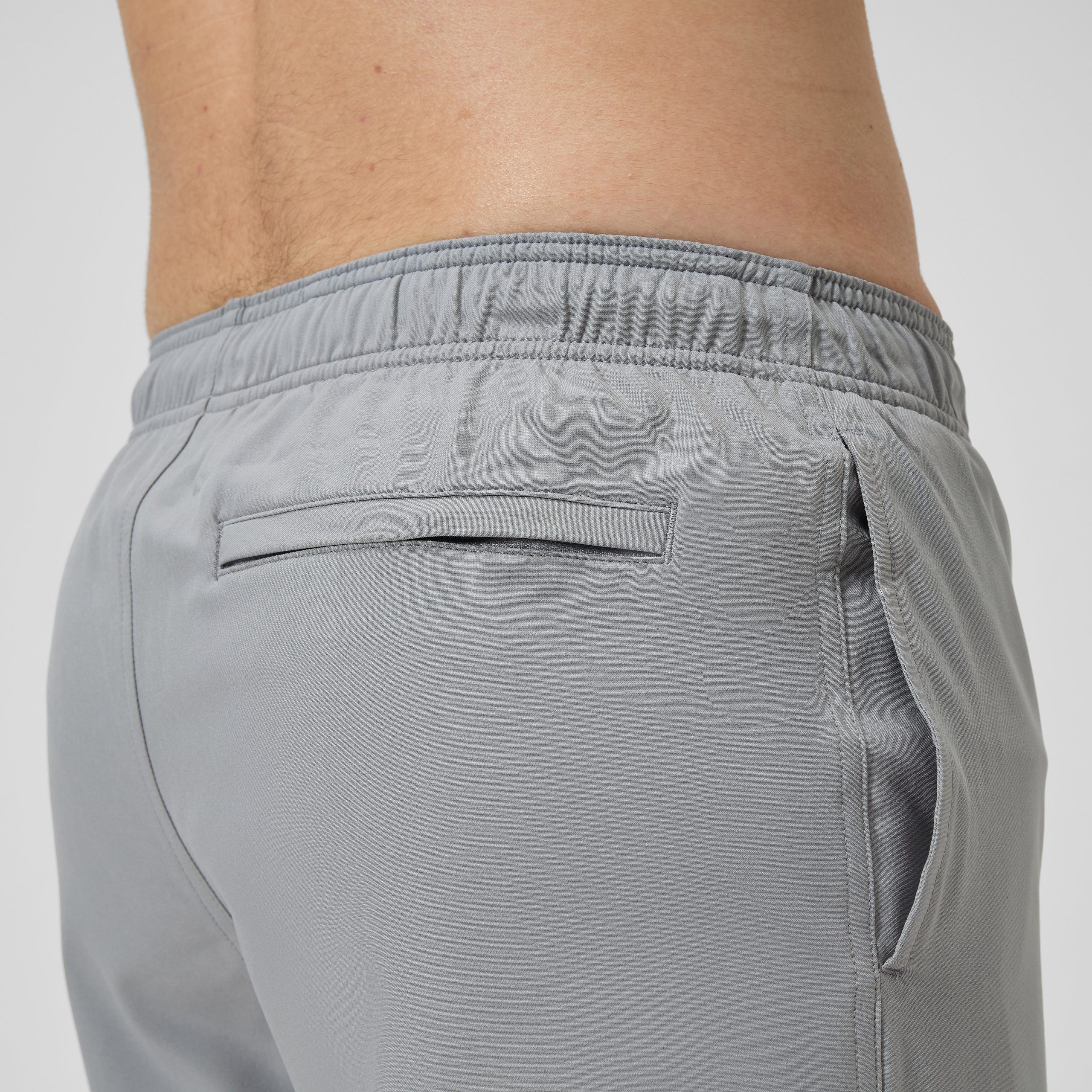 Men's Classic Solid Redondo Edge Volley Swim Trunks Gray - Image 9