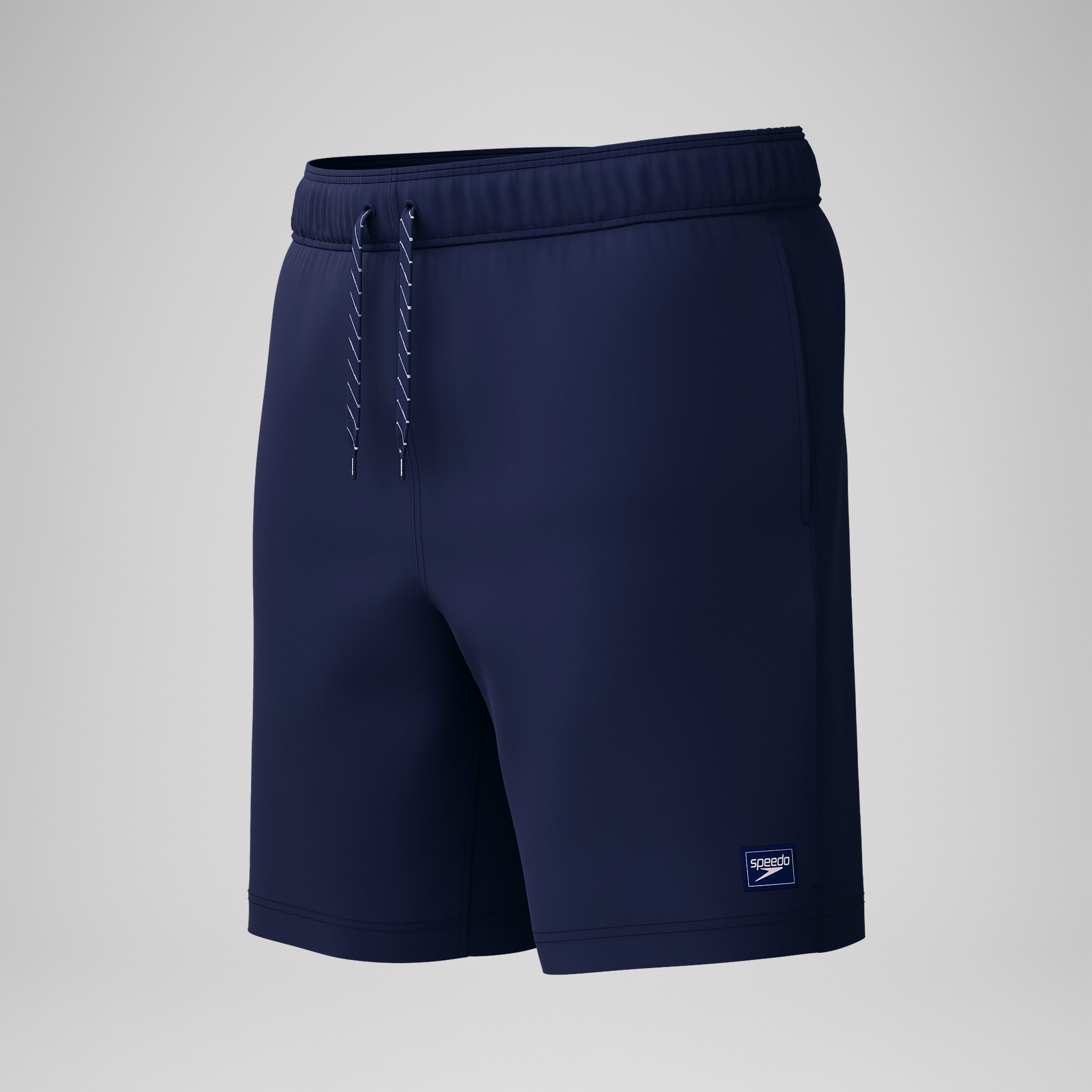 Men's Classic Solid Redondo Edge Volley Swim Trunks Navy - Image 8