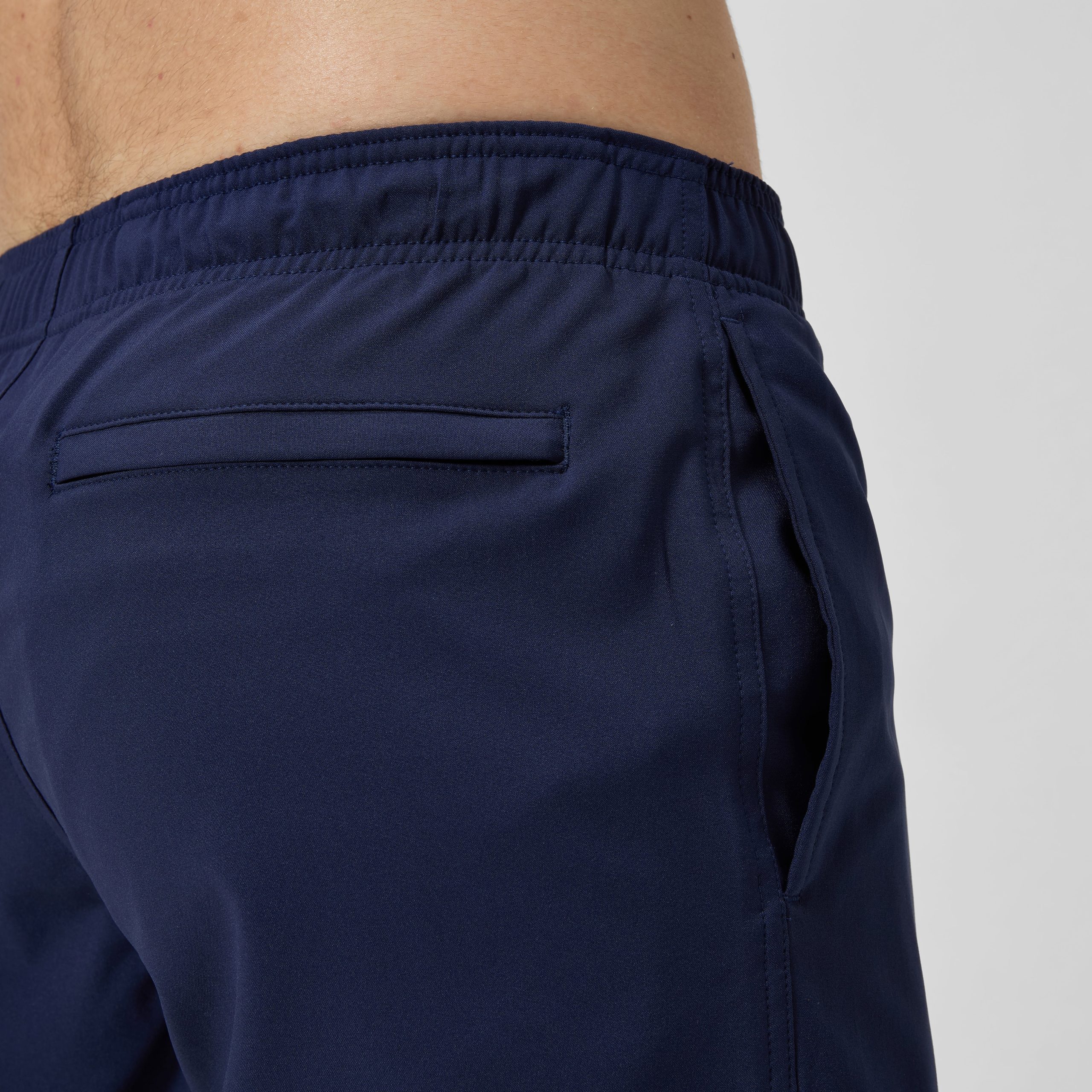 Men's Classic Solid Redondo Edge Volley Swim Trunks Navy - Image 9