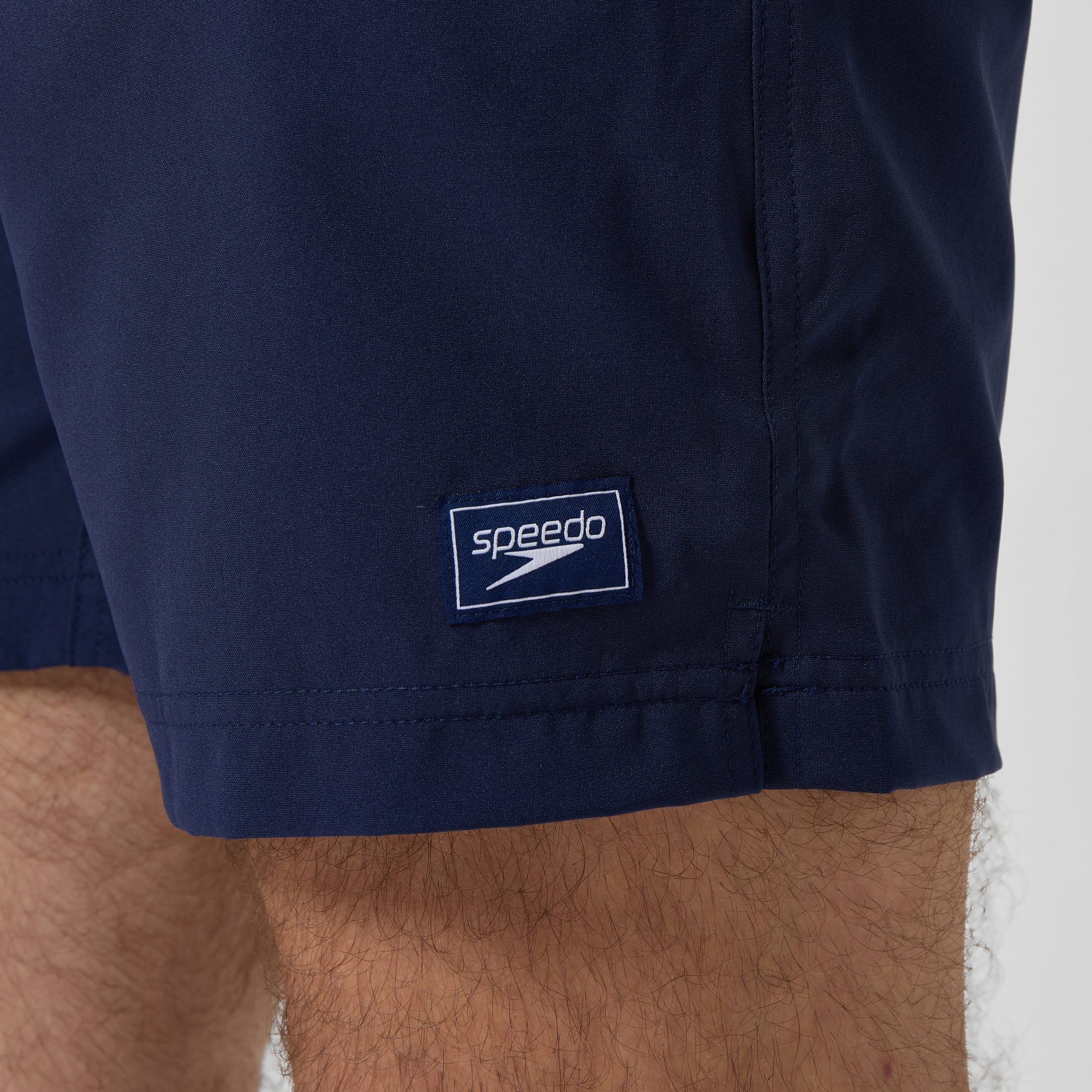 Men's Classic Solid Redondo Edge Volley Swim Trunks Navy - Image 10