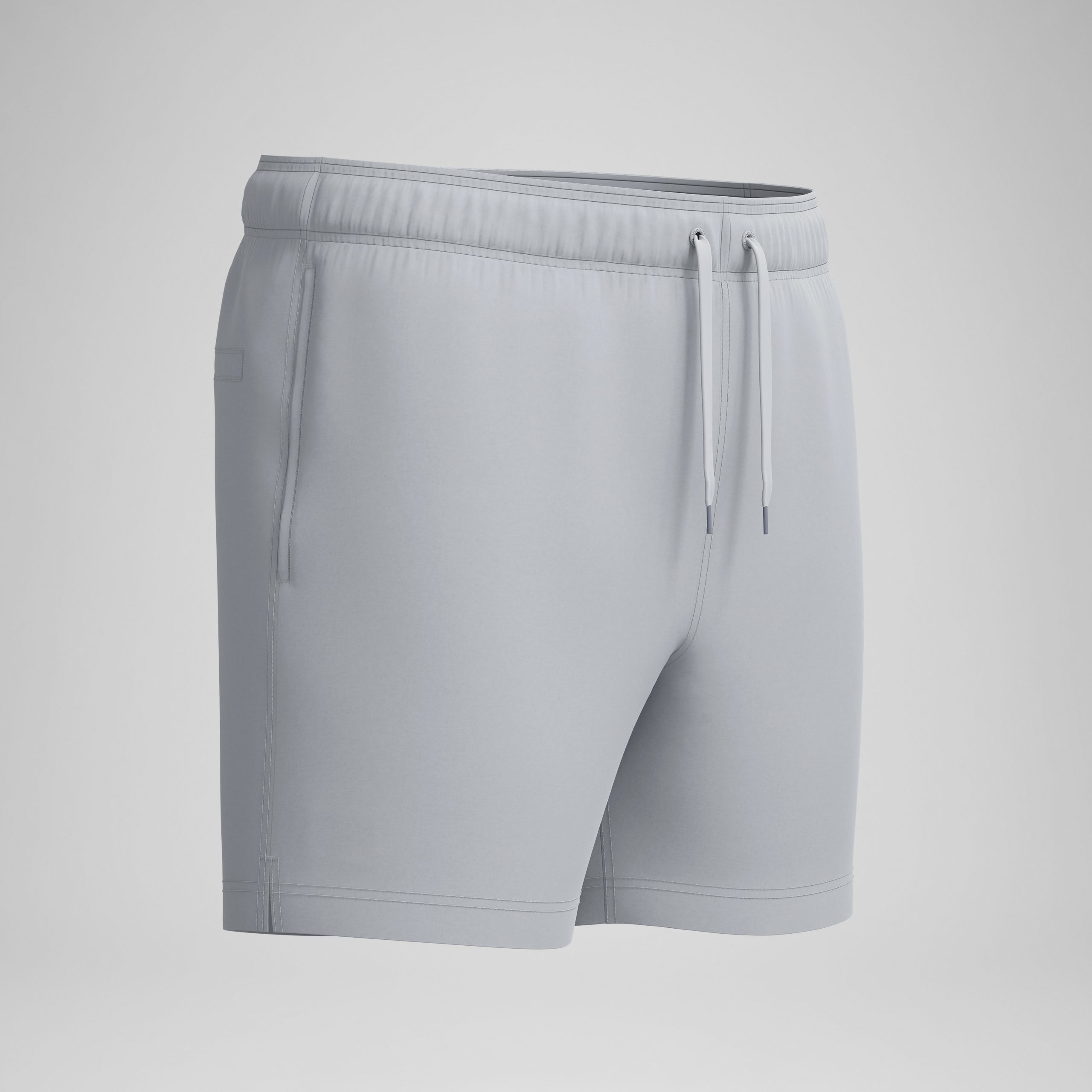 Men's Redondo Edge Solid Swim Shorts Grey - Image 5