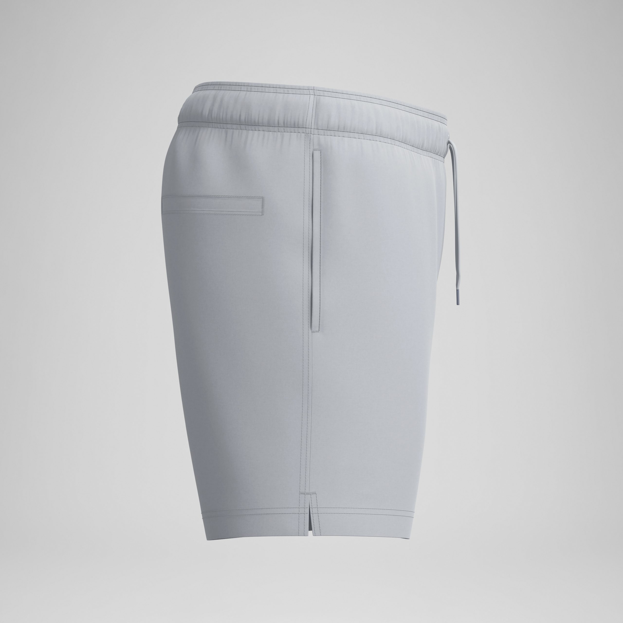 Men's Redondo Edge Solid Swim Shorts Grey - Image 6