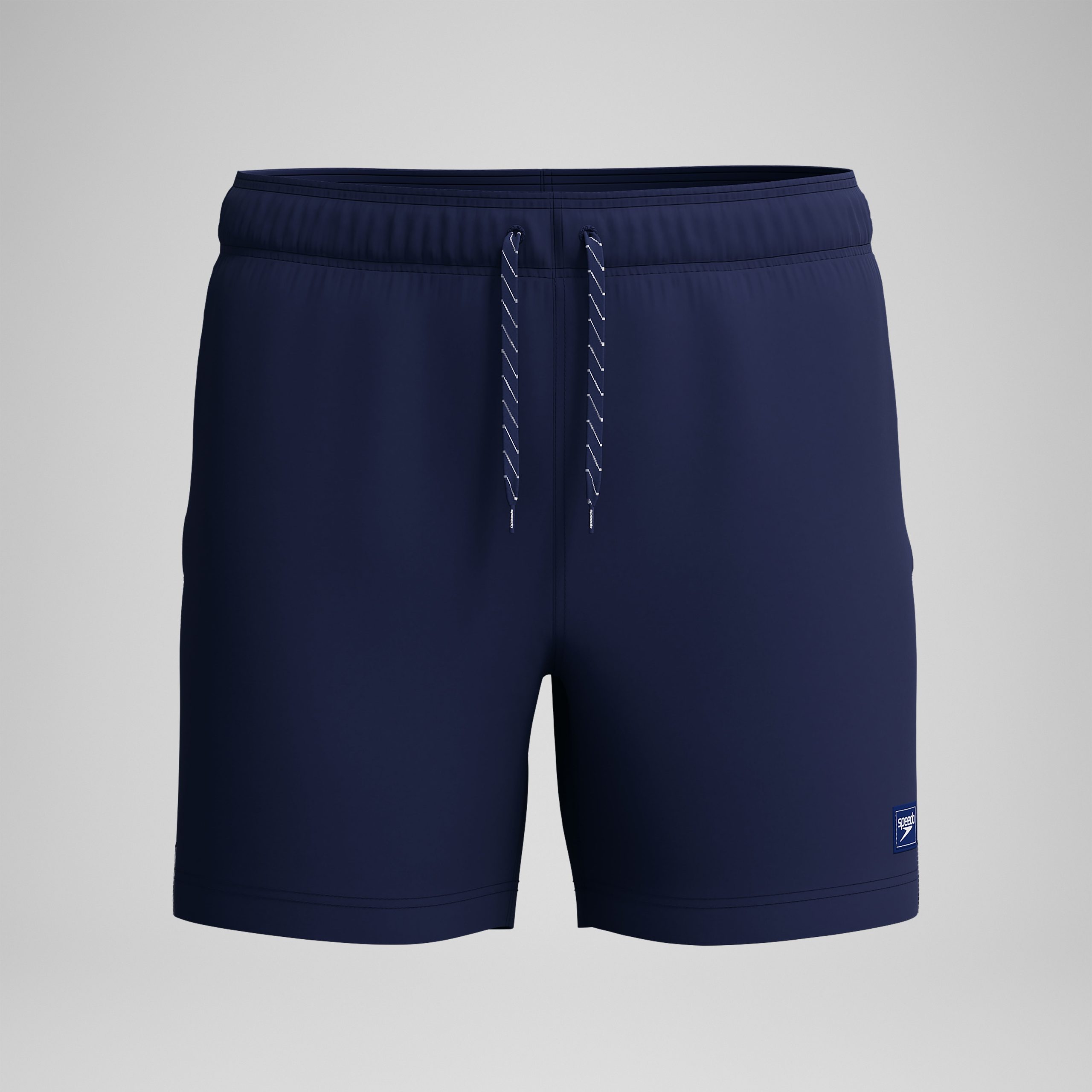Men's Classic Solid Redondo Edge Volley Swim Trunks Navy - Image 5