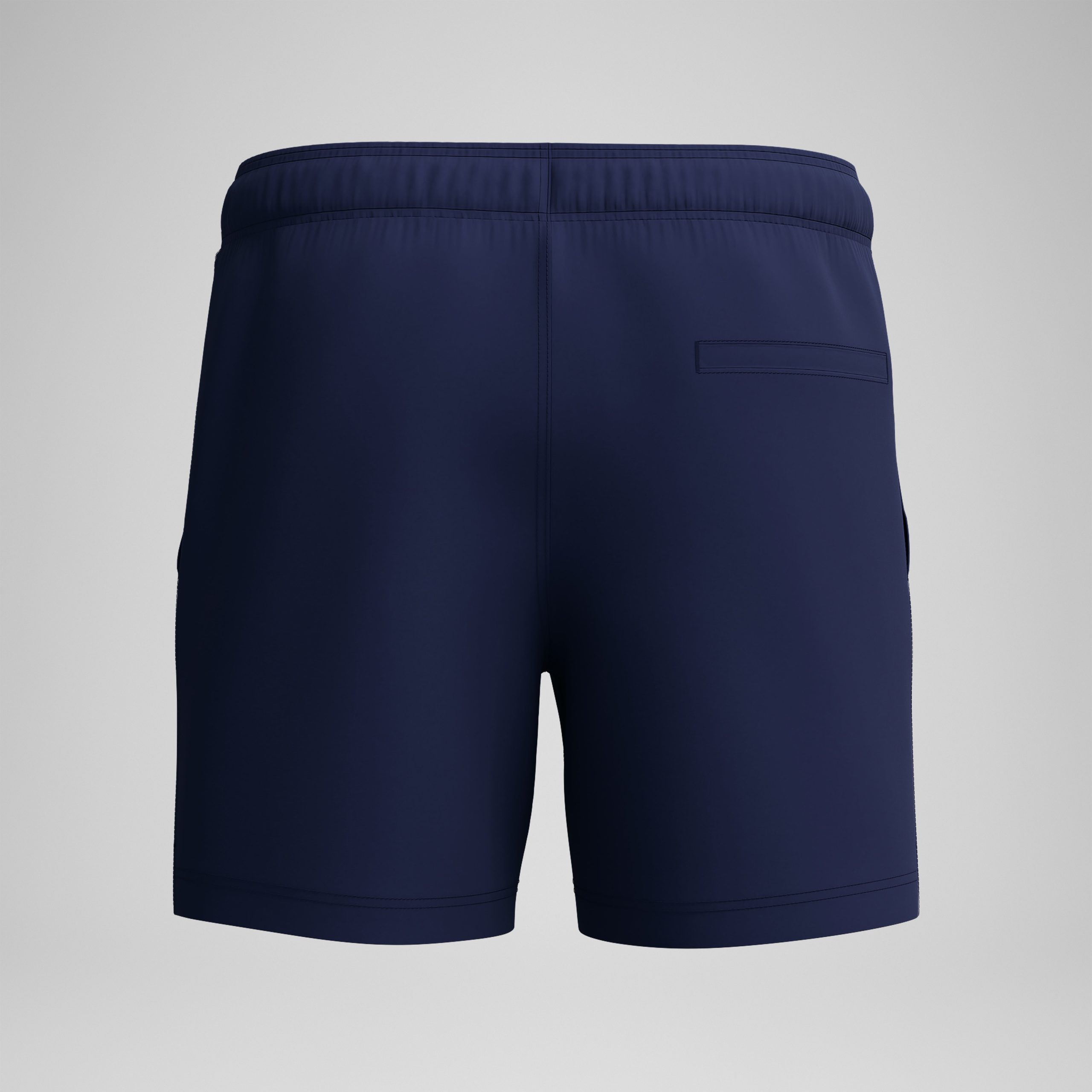 Men's Classic Solid Redondo Edge Volley Swim Trunks Navy - Image 7