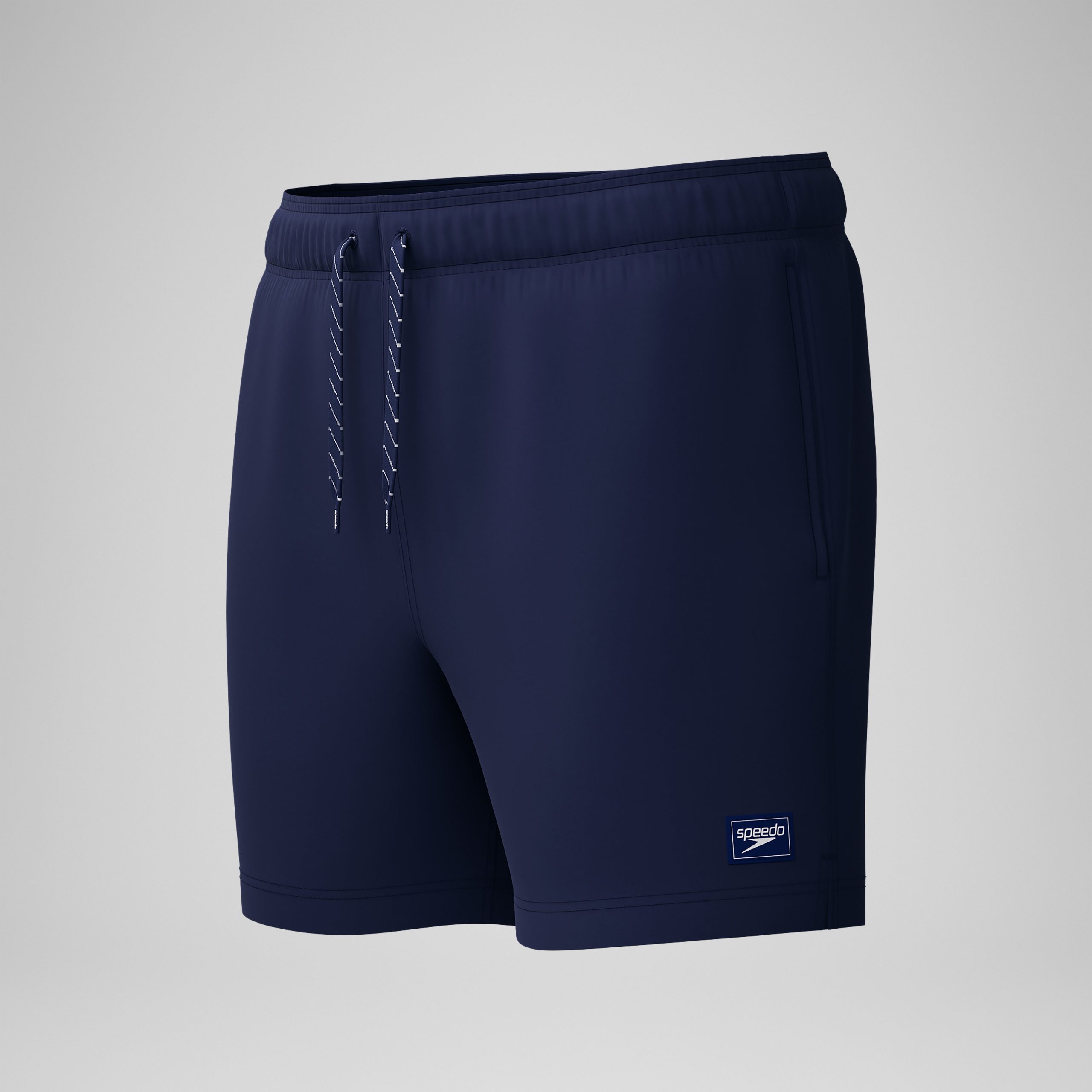Men's Classic Solid Redondo Edge Volley Swim Trunks Navy - Image 8