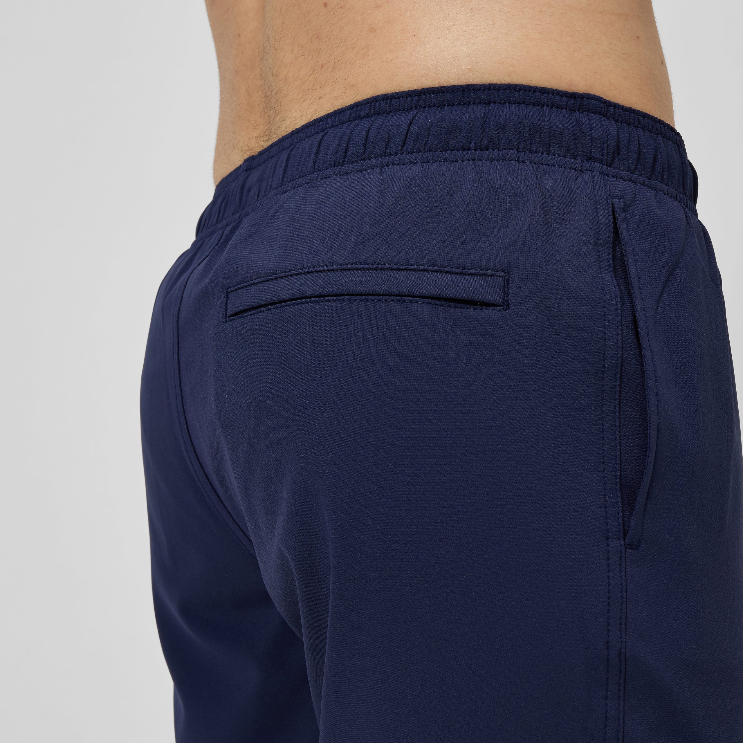 Men's Classic Solid Redondo Edge Volley Swim Trunks Navy - Image 9