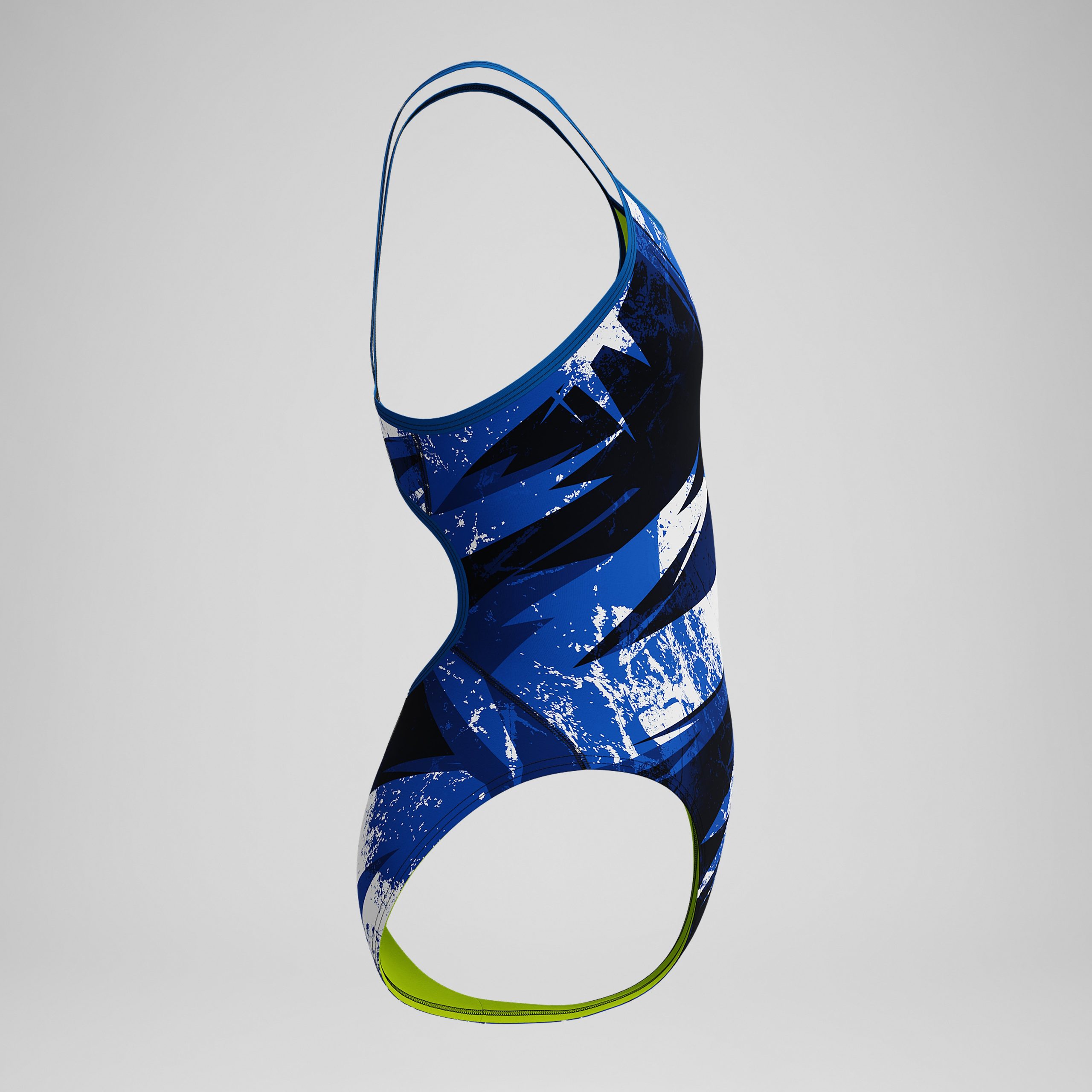 Girls Bolted Flyback One Piece Blue - Image 2