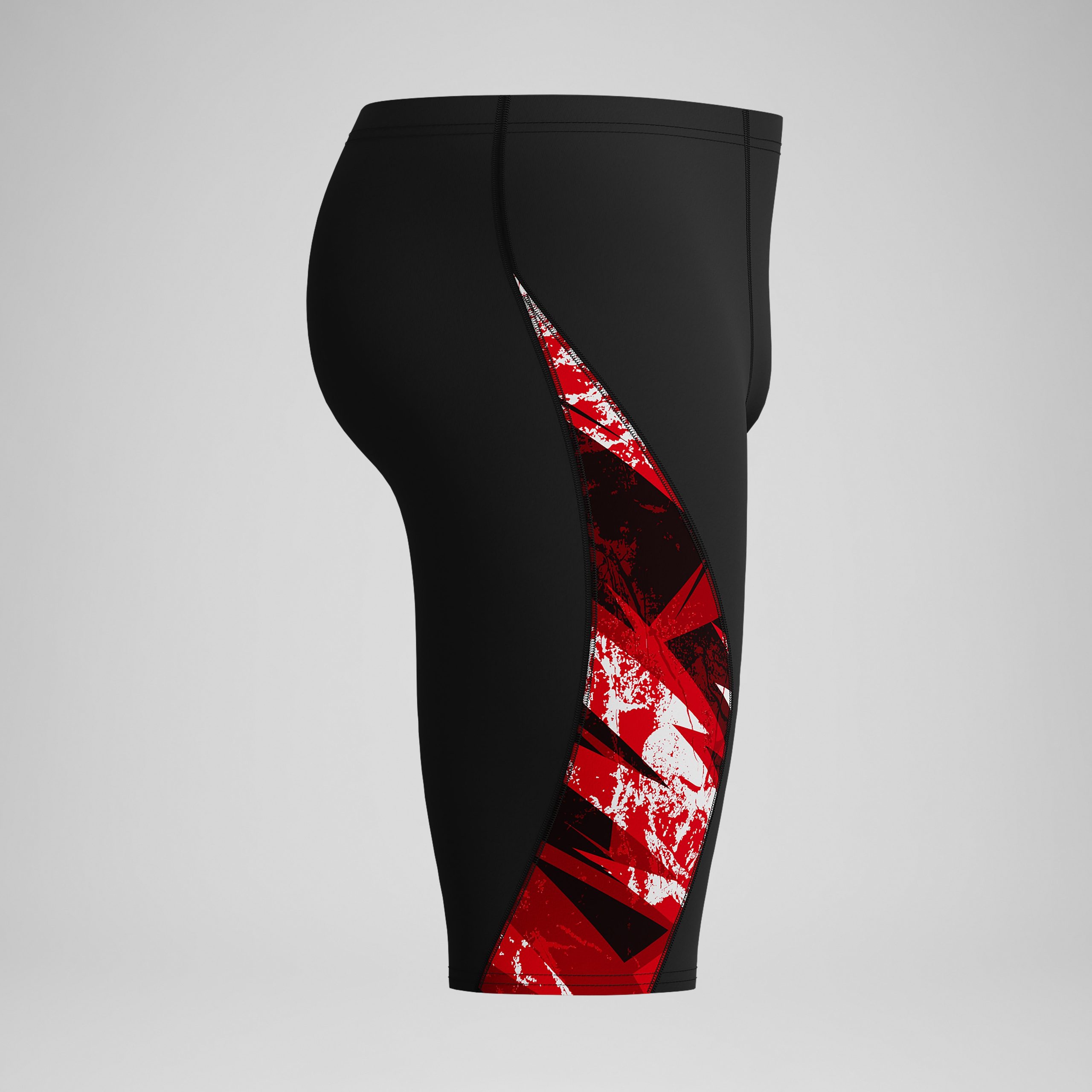 Boys Bolted Splice Jammer Black/Red - Image 2