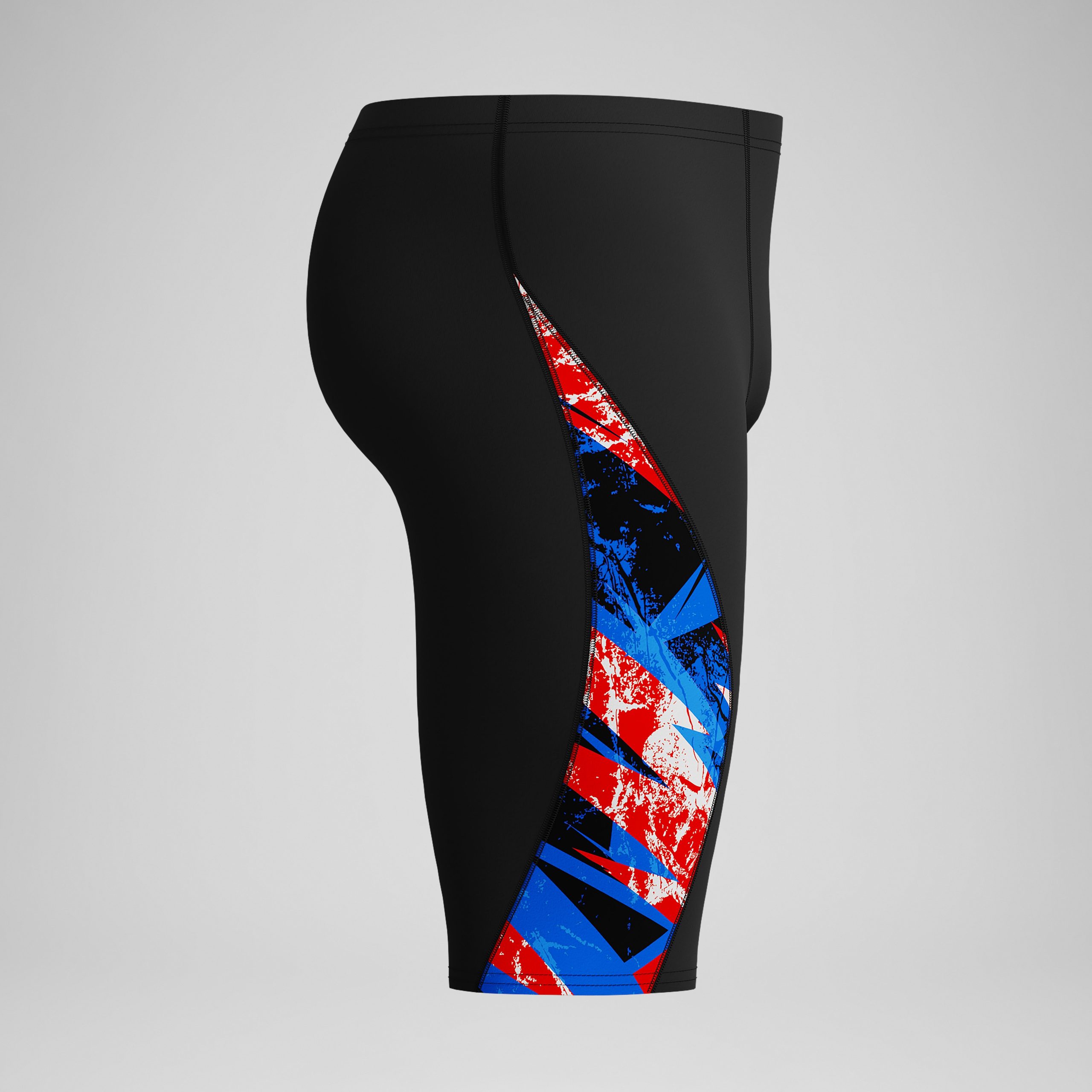 Boys Bolted Splice Jammer Black/Red - Image 2