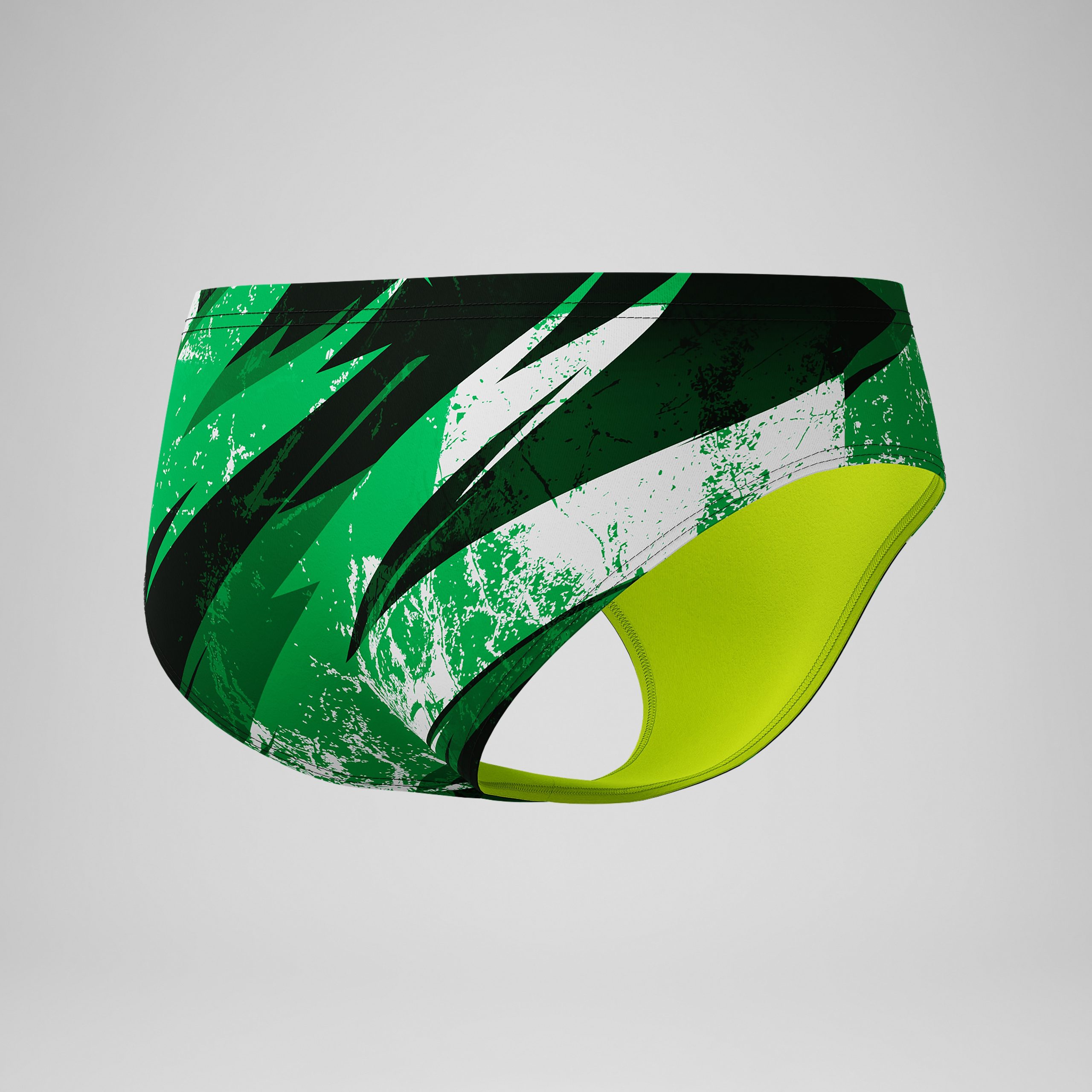 Boys Bolted Brief Green - Image 3