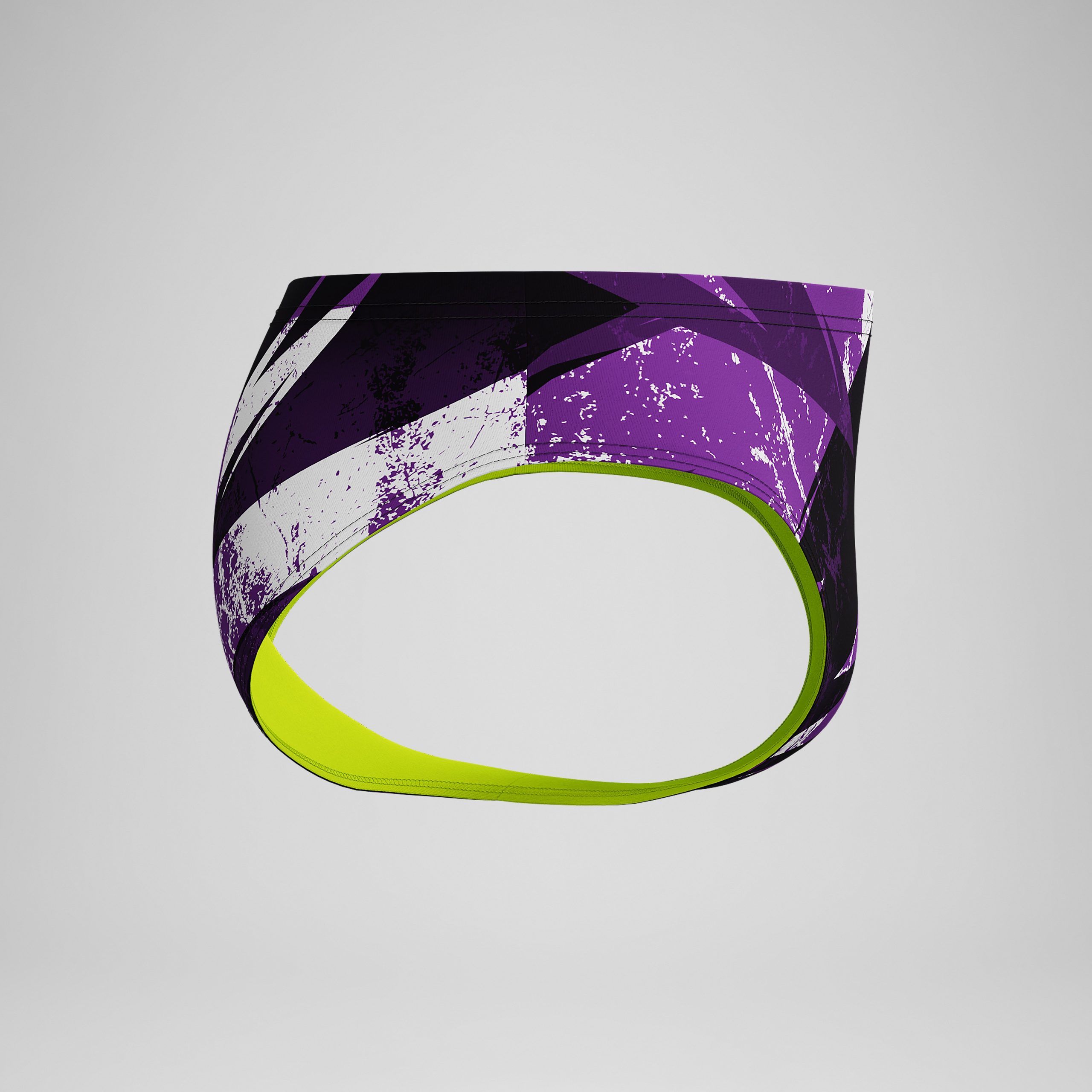 Boys Bolted Brief Purple - Image 2