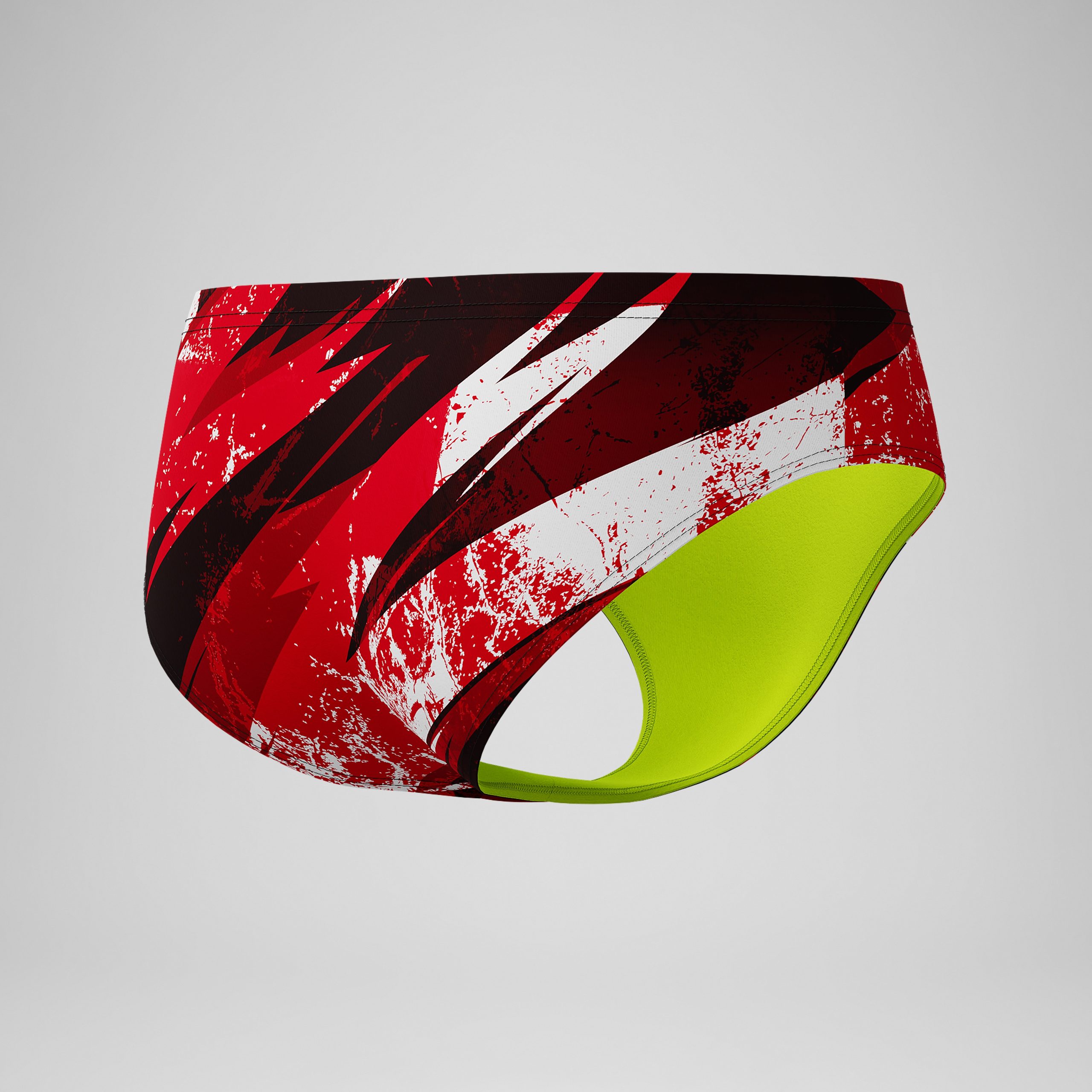 Boys Bolted Brief Red - Image 3