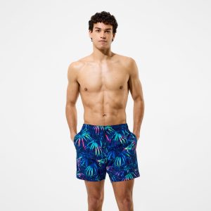 Men's Redondo Edge Printed Swim Shorts Navy