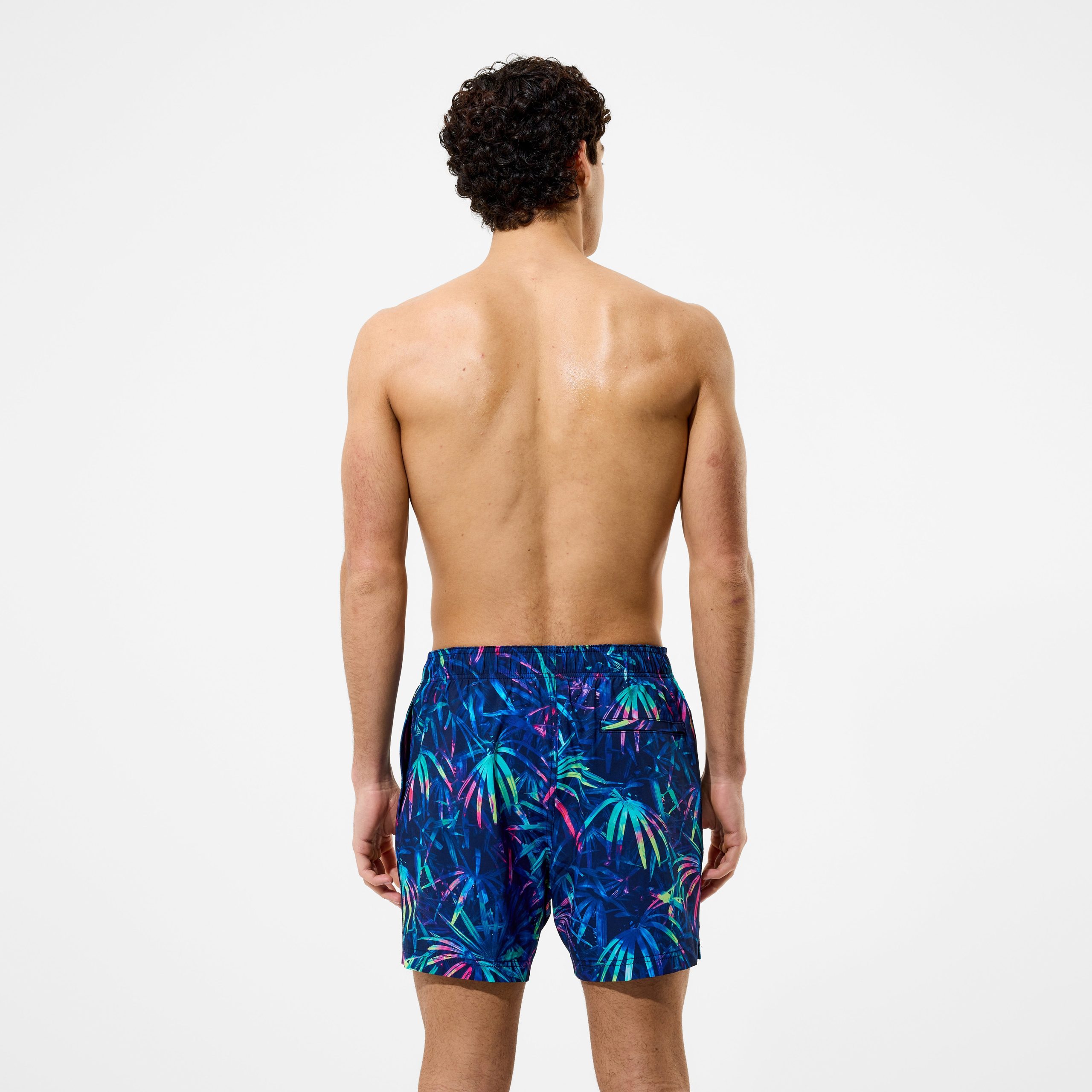 Men's Redondo Edge Printed Swim Shorts Navy - Image 3