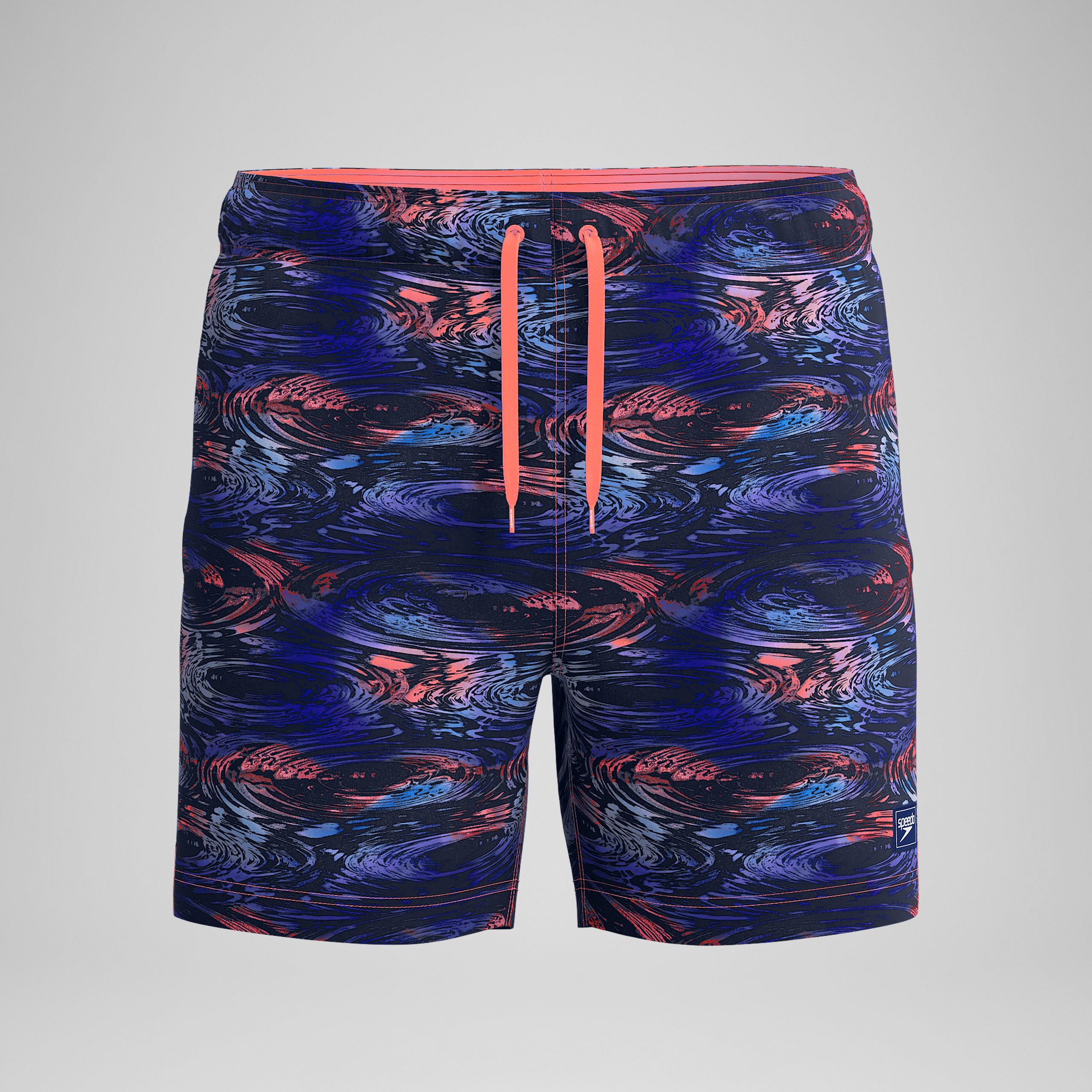 Men's Redondo Edge Printed Swim Trunks Blue - Image 5