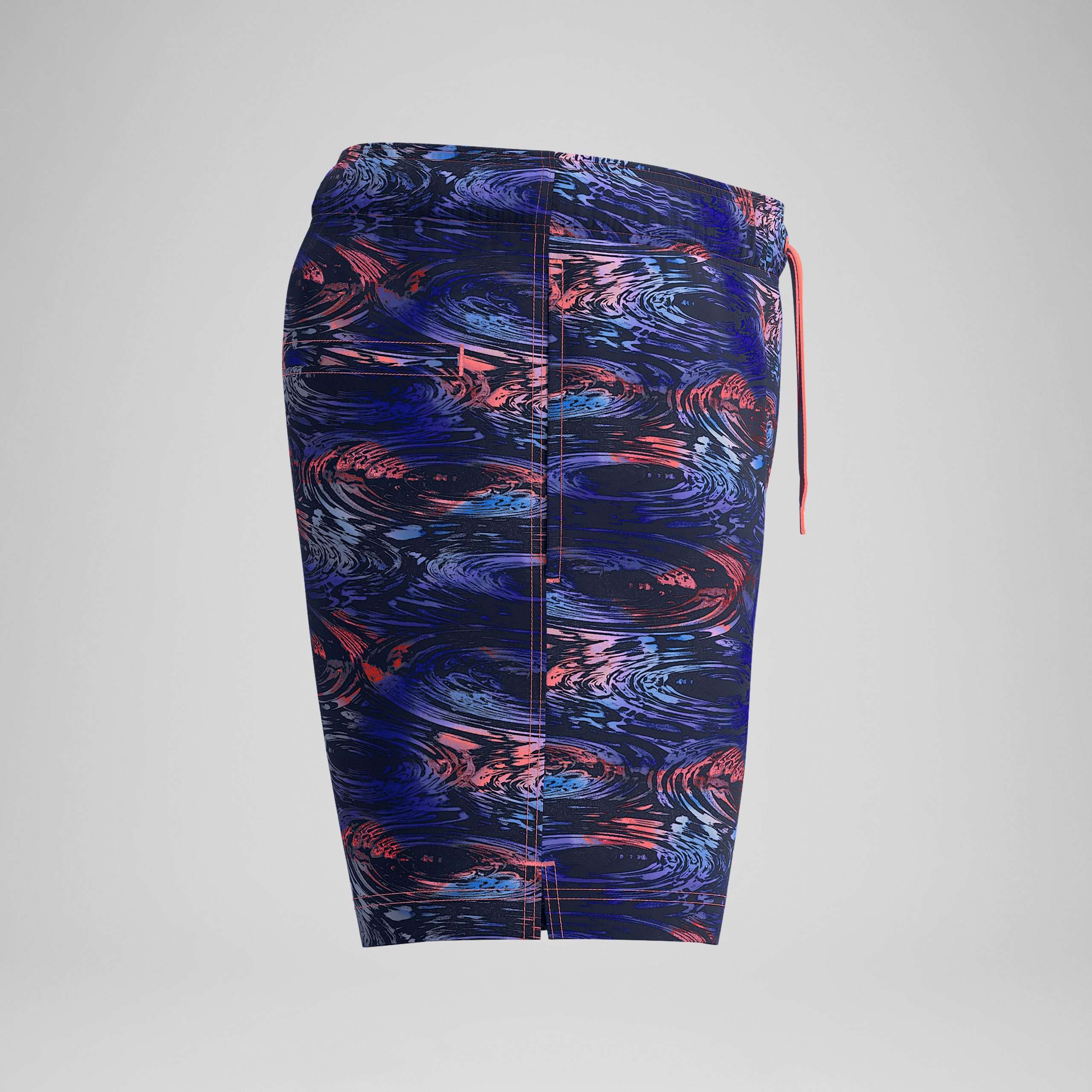 Men's Redondo Edge Printed Swim Trunks Blue - Image 6