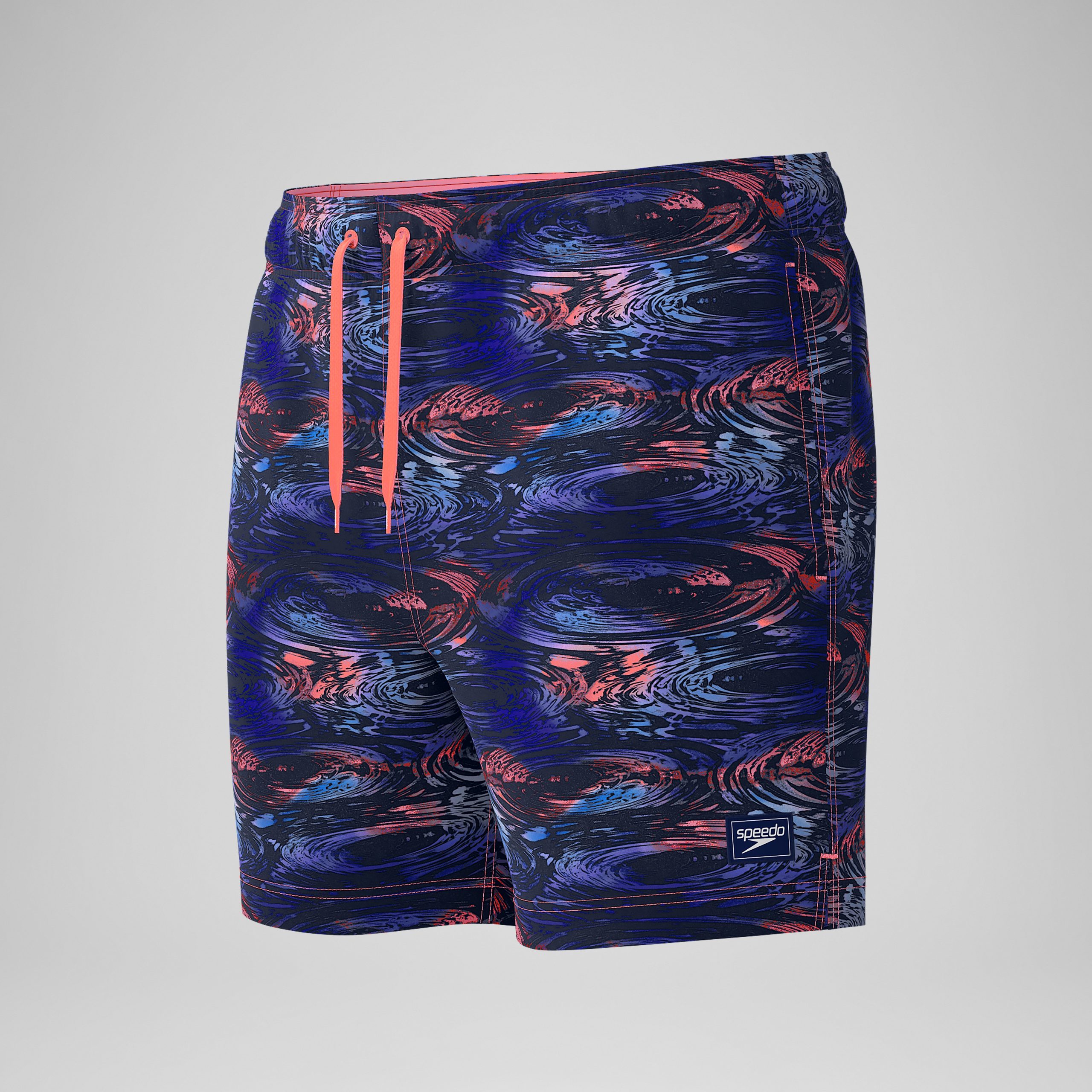 Men's Redondo Edge Printed Swim Trunks Blue - Image 8