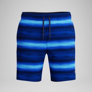 Men's Redondo Edge Printed Swim Shorts Navy/Blue