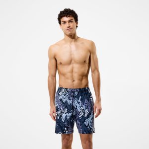 Men's Redondo Edge Printed Swim Shorts Black