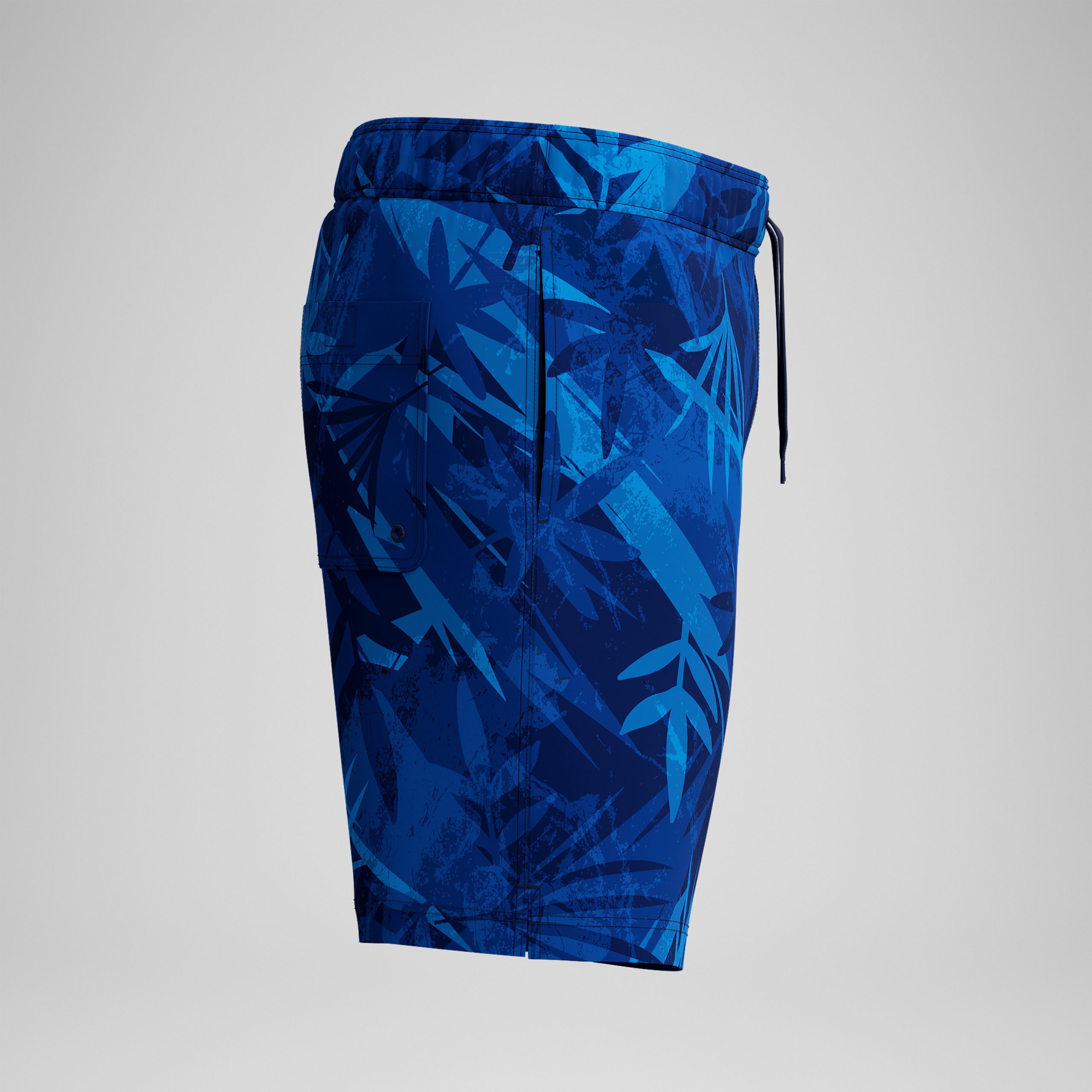 Men's Print Redondo Volley Swim Shorts Blue - Image 6